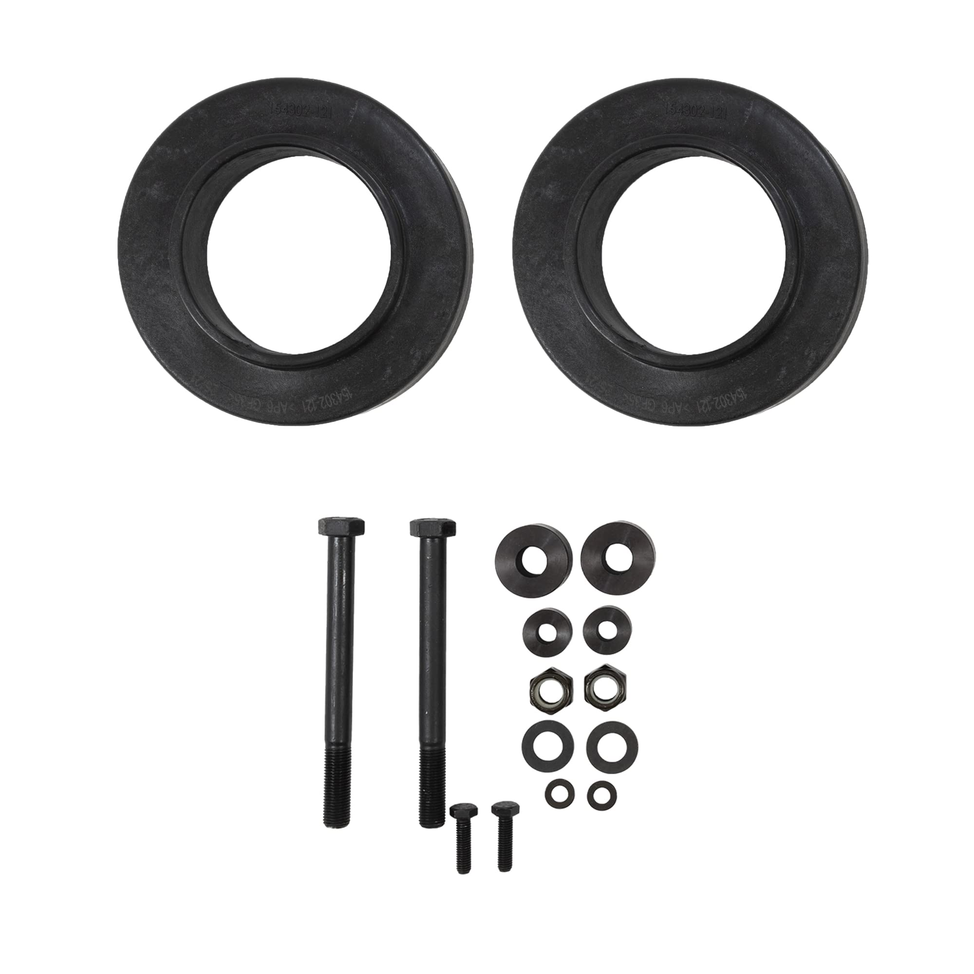 Belltech 154302Bk 2' Leveling Kit- Strut Spacers Only