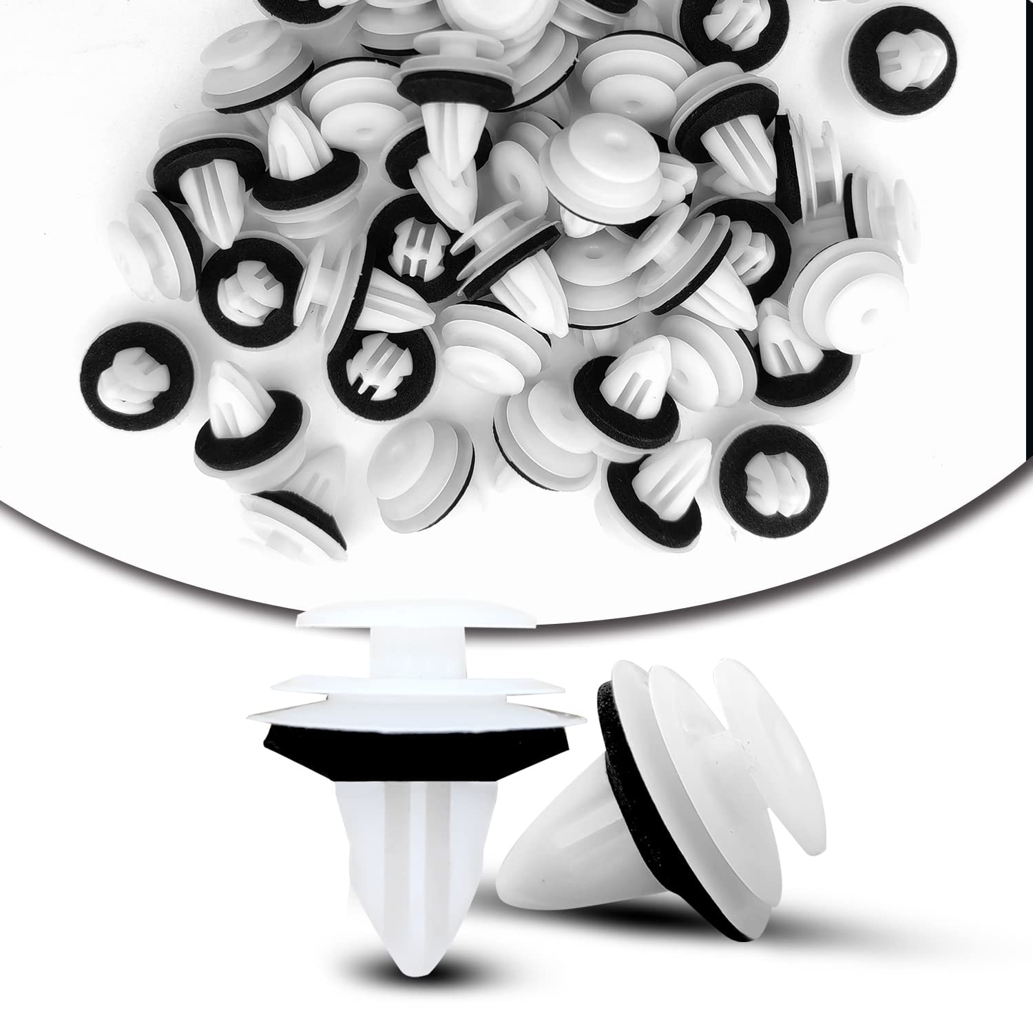 61p7d1Hl7GL.jpg 50Pcs Door Trim Panel Retainers Clips Compatible With Toyota, Lexus, Camry, High Lander, Rav4, Fj Cruiser, 4-Runner Es 350, Gx 470, Is 250, Is 350, Is F, Ls 460 & Ls 600Hl 90467-A0005