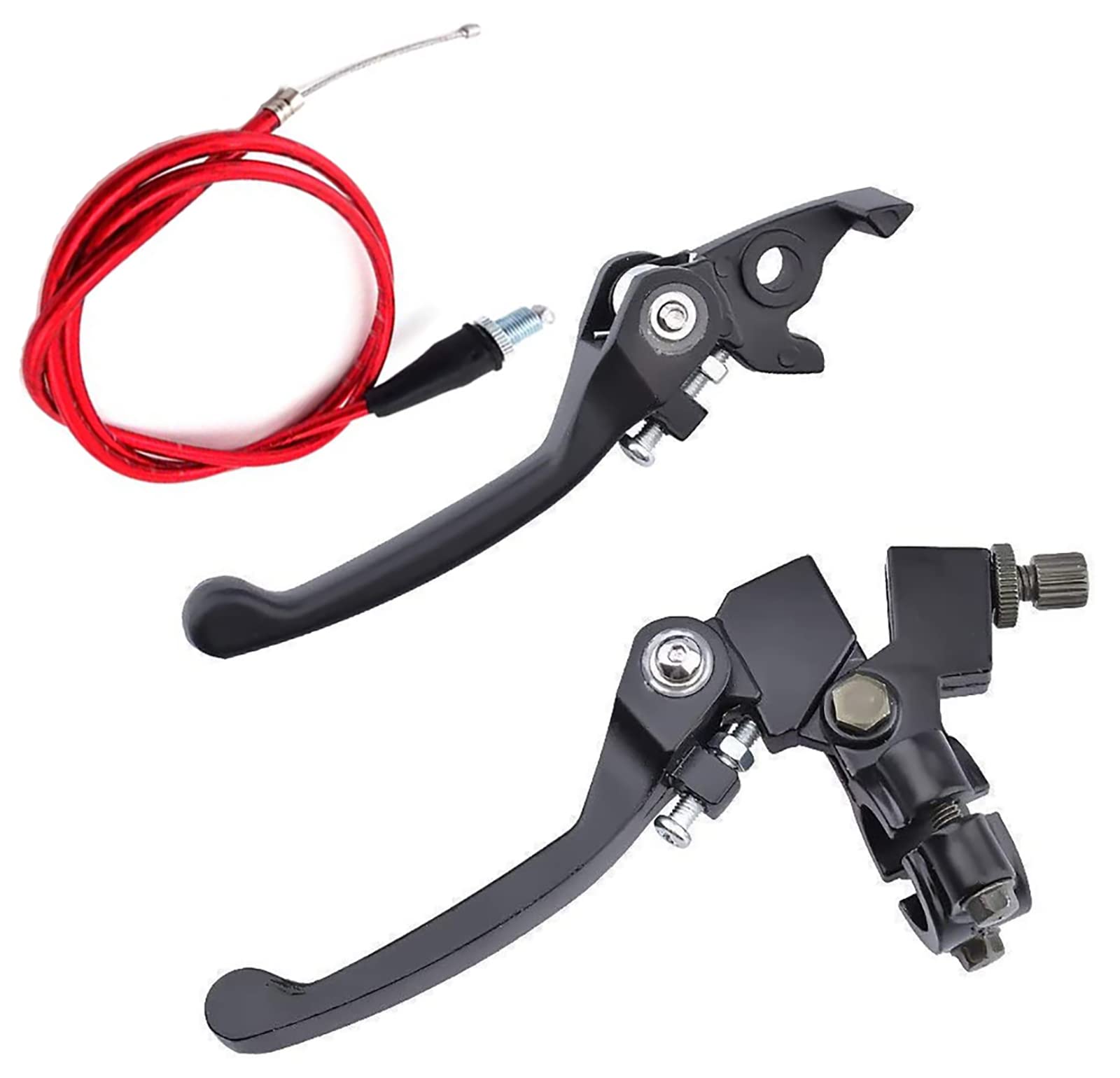Kako Clutch Brake Handle Levers For 22Mm 7/8 Inch Handlebar, Fit For 110Cc 125Cc 140Cc Ttr Ssr Xmotos Apollo 125 Pit Dirt Bike Crf50 Crf70 Motor Bike Motocross Parts