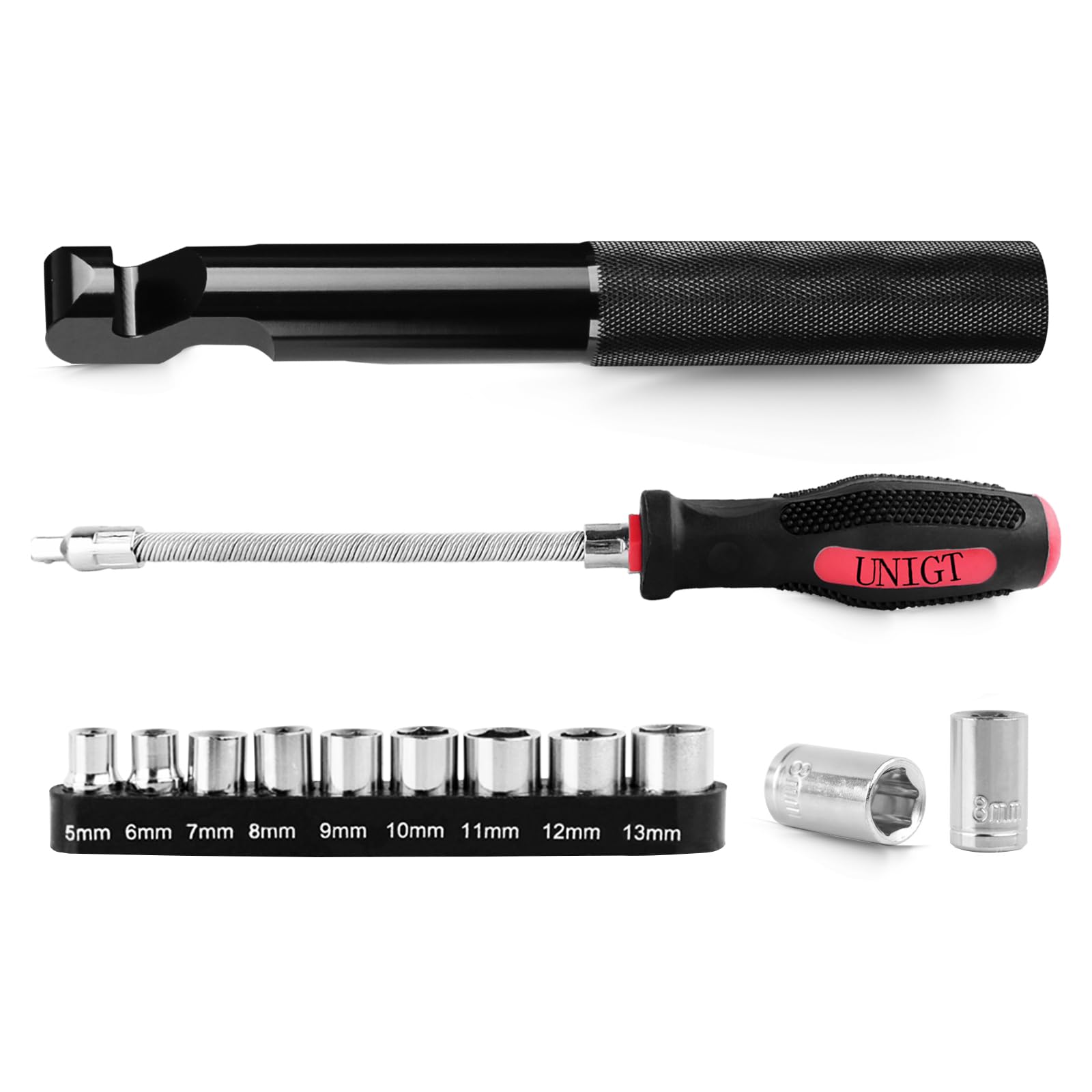 Unigt Belt Changing Tool With Clutch Cover Removal Tool Kit Compatible With Polaris 800 900 S 1000 Xp Xp4 General 1000 - Combo Package