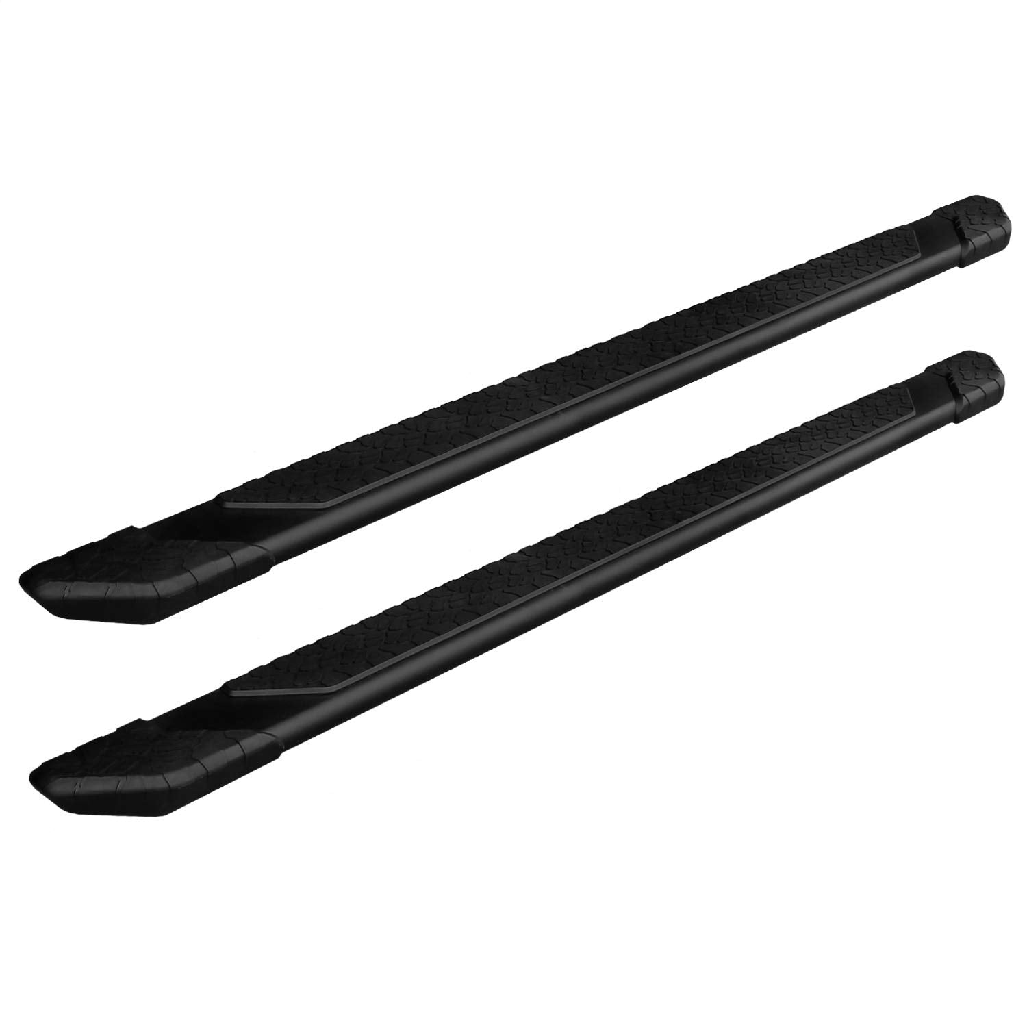 Raptor 1986-Blk 5 In. Treadsteps 86 In. Black Textured Aluminum