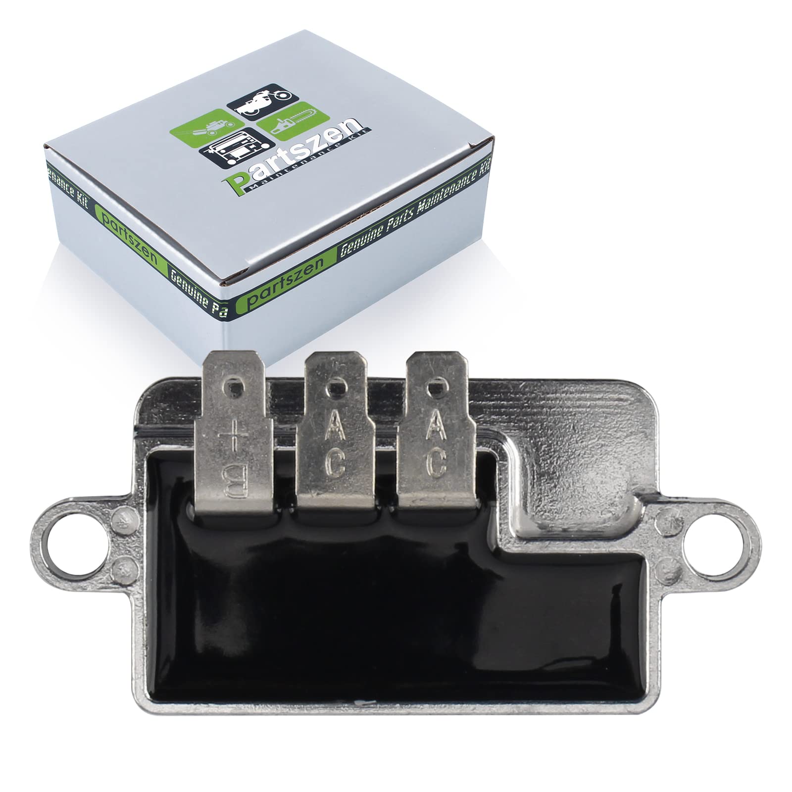 Partszen 21066-7017 Voltage Regulator For Kawasaki Fx730V Fr651V Fr691V Fs600V Fr730V Fs730V Fx651V Fs651V Fx691V Fs691V Fr600V Fx600V Fr541V Fx541V Fs541V Fs481V Fx481V 15 Amp