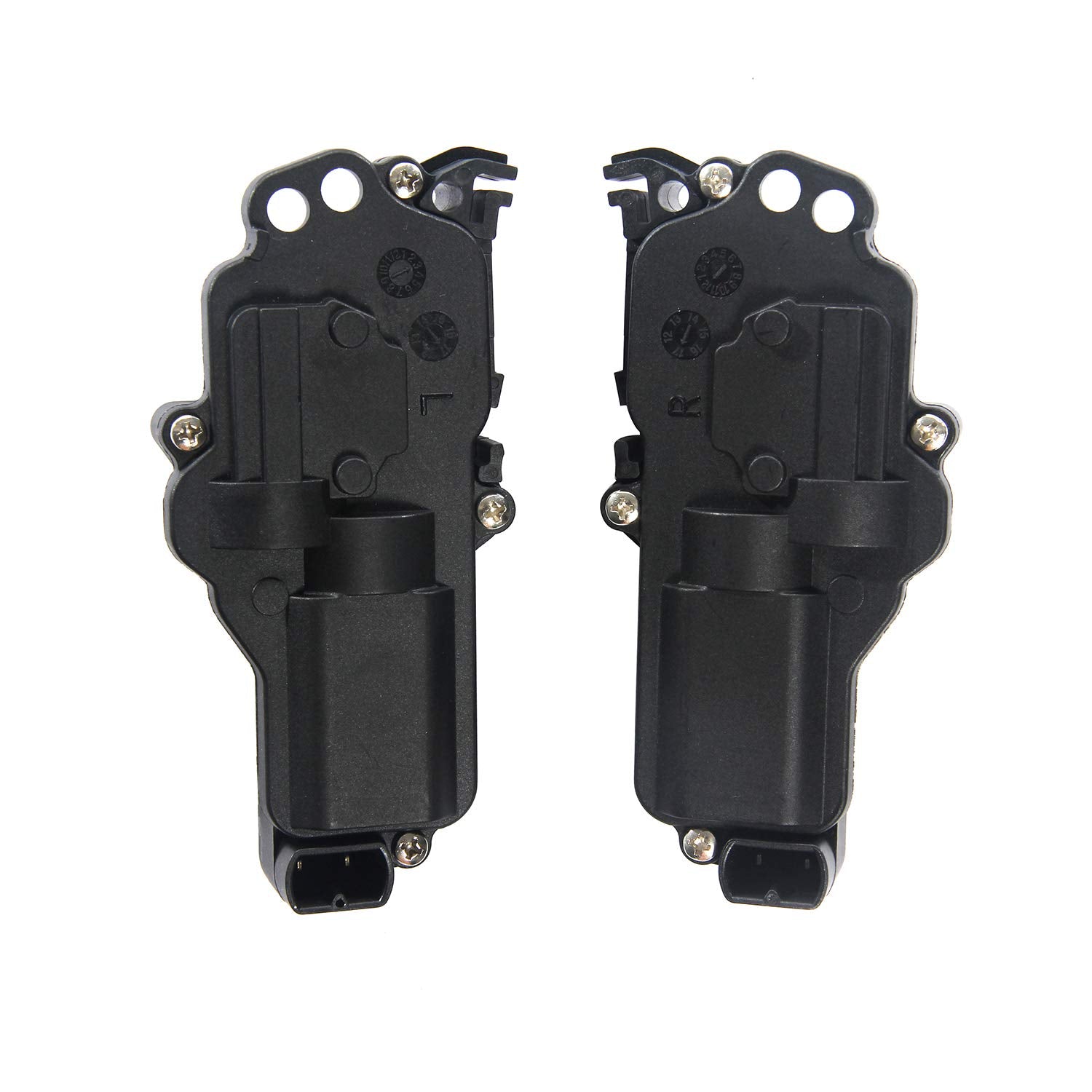 Power Door Lock Actuators Kit Left & Right Side | For Ford F150 F250 F350 F450 Excursion Expedition Mustang & More | Replaces# 6L3Z25218A43Aa, 6L3Z25218A42Aa