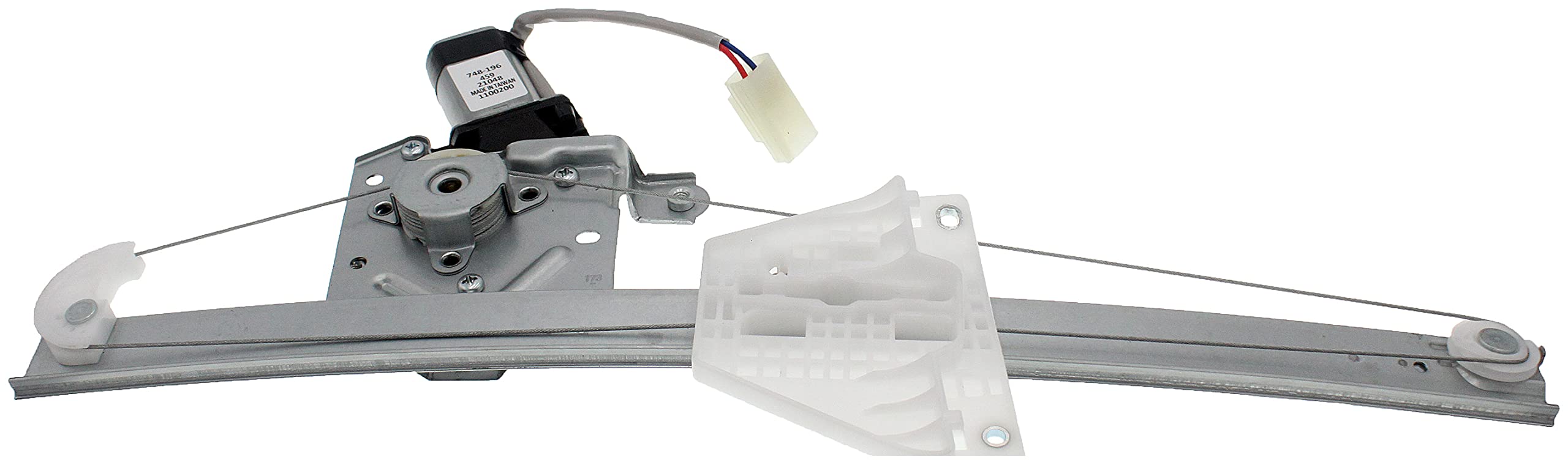 Dorman 748-196 Rear Driver Side Power Window Motor And Regulator Assembly Compatible With Select Ford Models