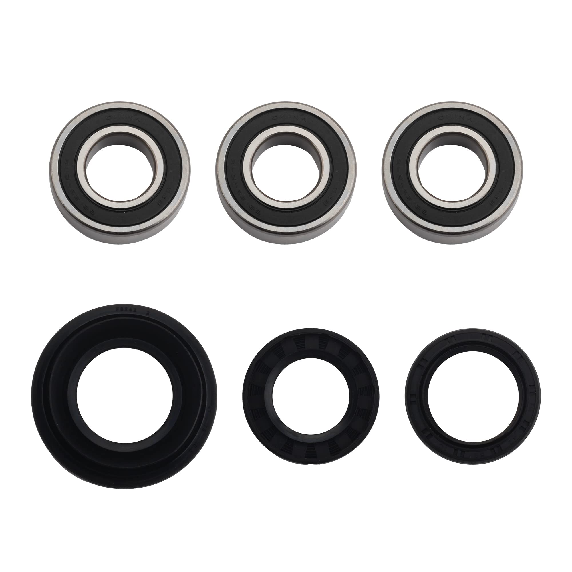 Dasbecan Rear Axle Wheel Bearing Kit With Seals Compatible With Honda Atv Foreman Rubicon 500 2001-2014 2005-2013 & Rancher 350 400 Foreman 450