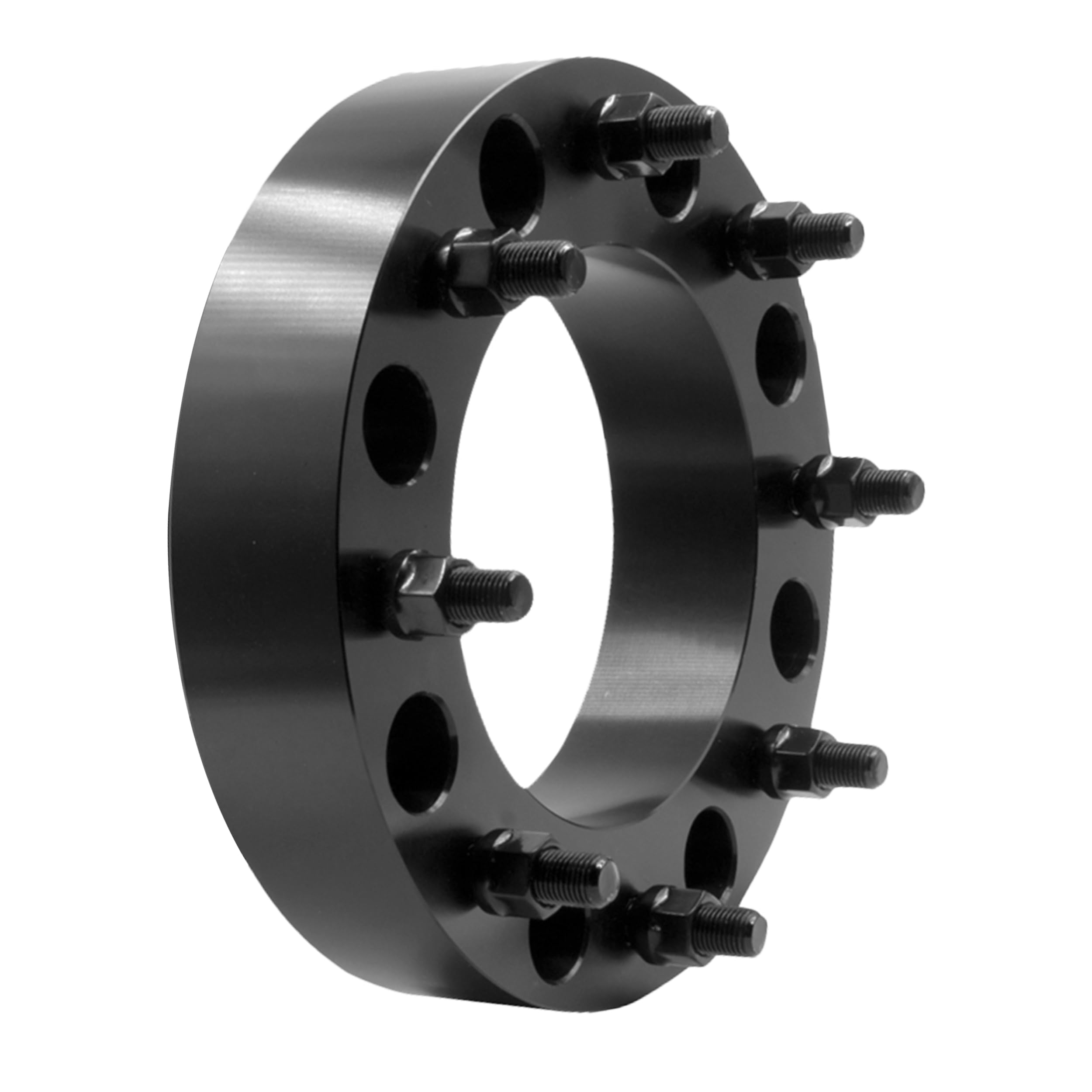 Wheel Accessories Parts 1 Pc Steel Hub Centric Wheel Spacers 8 On 210Mm 8X210Mm 2.00' Thick 14Mm 1.50 Thread Stud 154.2Mm Hub Fits 2011 + Chevrolet Silverado Gmc Sierra 3500Hd Dually Dual Rear Wheels