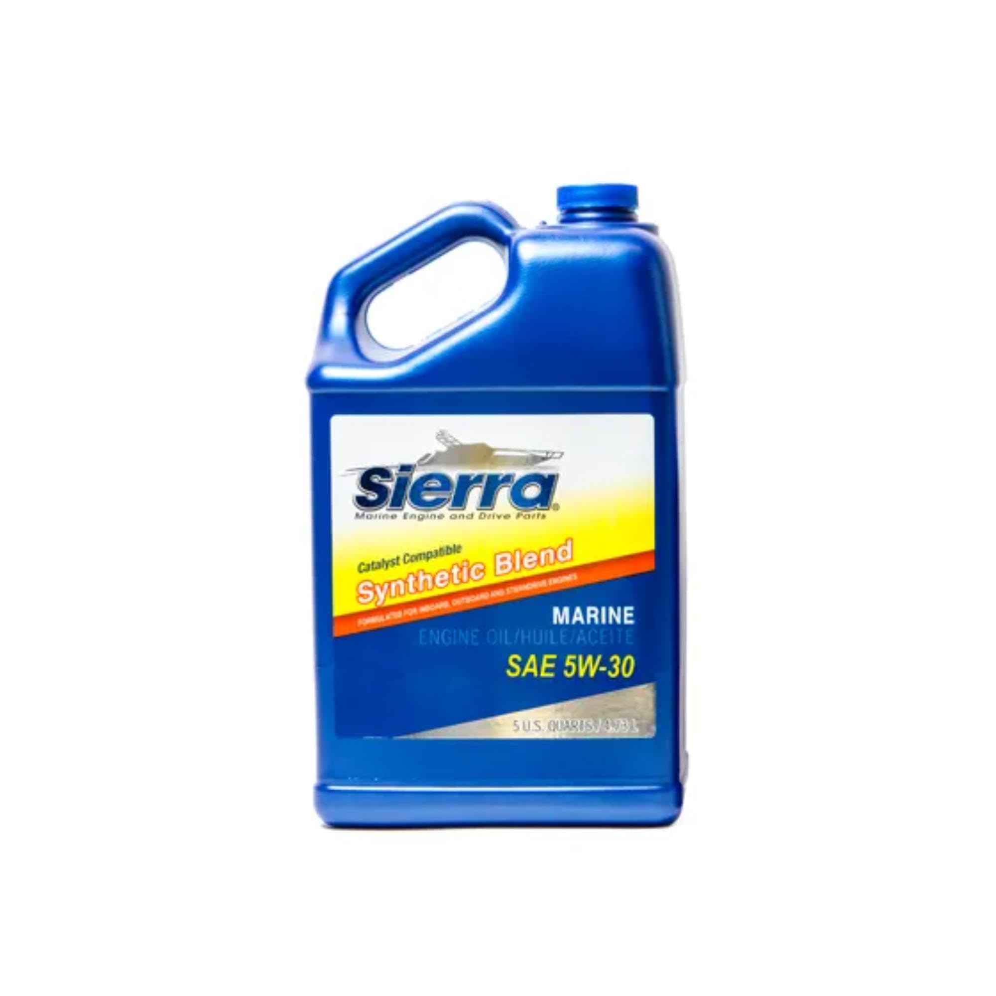Sierra International 18-9555-4 5W-30 Fc-Wcat Semi-Synthetic Engine Oil - 5 Quart
