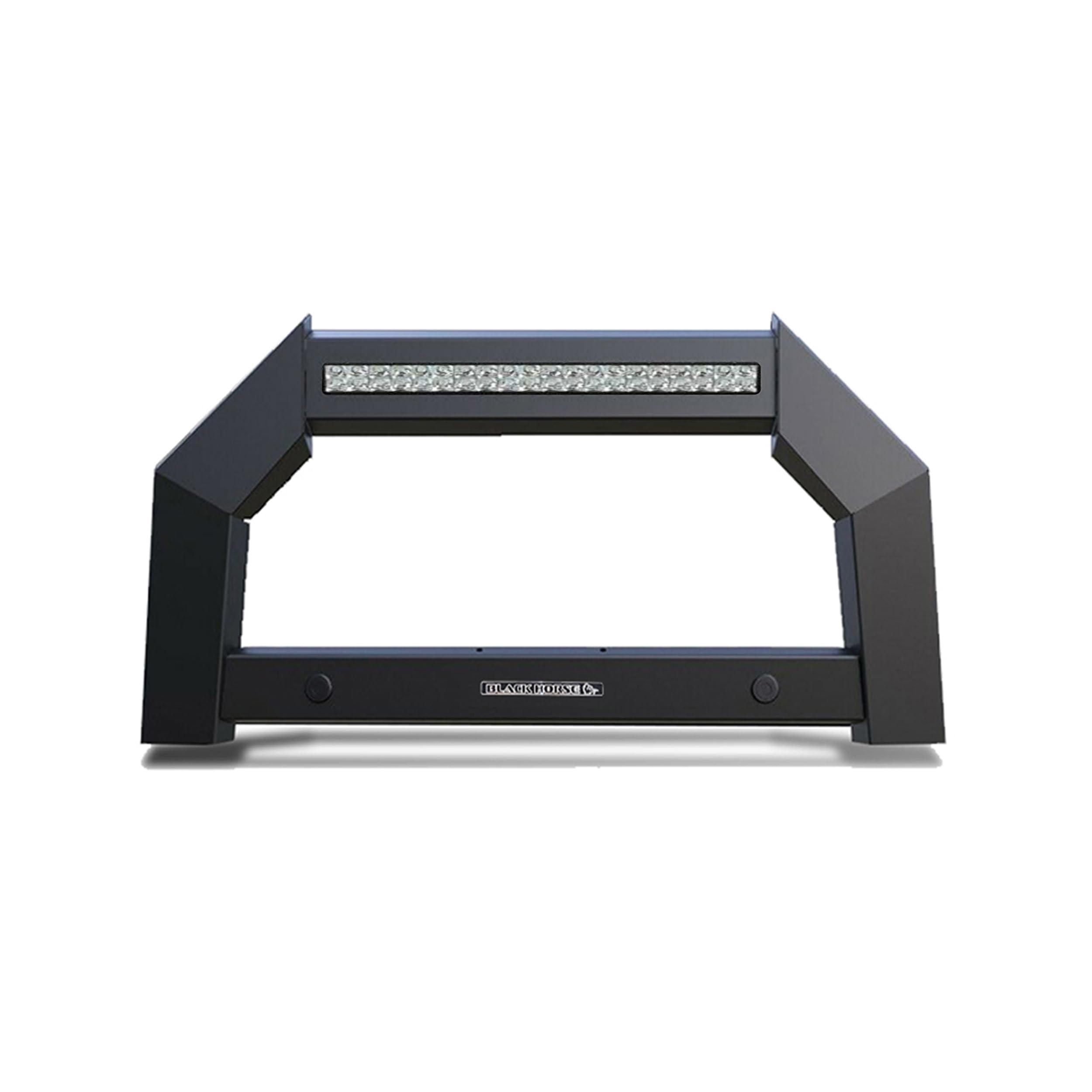 Black Horse Armour Bull Bar No Skid Plate Matte Black Compatible With 2011-2021 Jeep Grand Cherokee-Ab-Je92-Nl