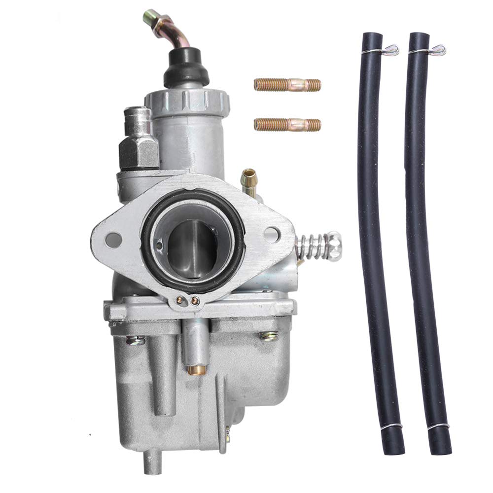 Saihisday Carburetor W/Fuel Line Bolts Replacement For Yamaha Breeze Grizzly Grizzly 125 Yfm125 Moto 4 Yfm225 Timberwolf 250 Yfb250