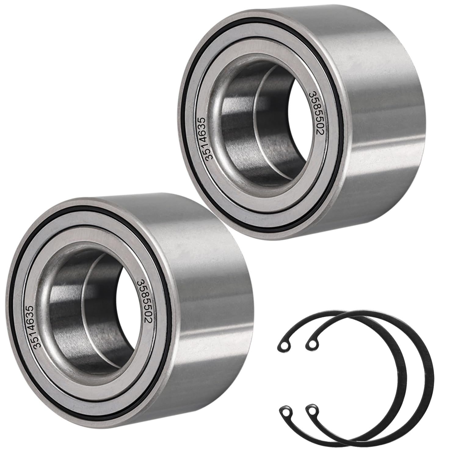 Wheel Bearings Fit For Polaris Utv Atv Sportsman/Ranger/Rzr/Ace, Set Of 2, Replaces Polaris Part #3514635, 3585502 3514917 3515087 (40 Mm X 74 Mm X 40 Mm)