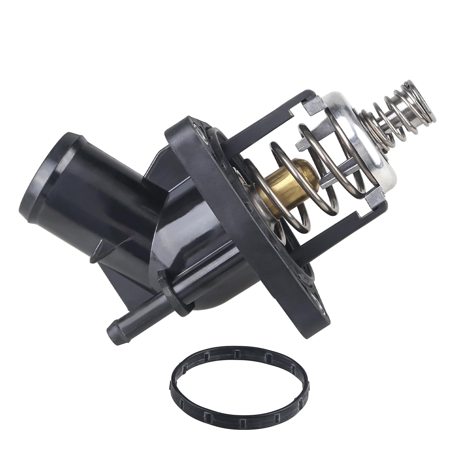 Wmphe Engine Coolant Thermostat Housing Replacement For 15-11125 Chevy Silverado Suburban Tahoe Corvette, Gmc Sierra Yukon And Cadillac Escalade 2014-2020, Thermostat Housing Water Assembly