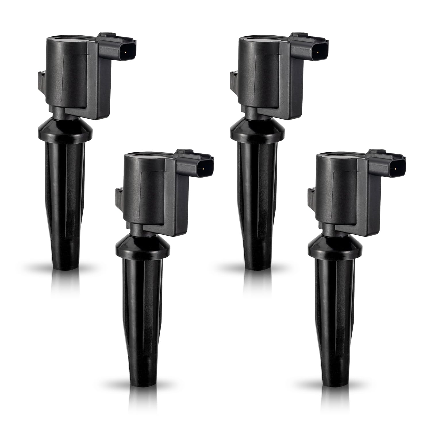 Ena Set Of 4 Ignition Coil Pack Compatible With Ford Mazda Mercury Escape Focus Tribute Mariner Transit Connect Fusion Ranger Mkz Cmax 2.0L 2.3L 2.5L Dohc Replacement For Fd505 Dg501 Dg504 Dg541 Dg507