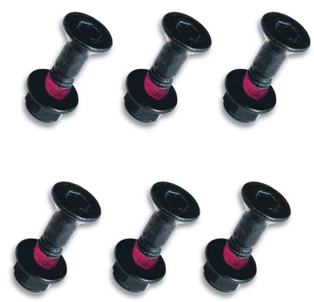 Bolt Motorcycle Hardware (2008-Hs.B) Black Hub-Savers Sprocket Fastener