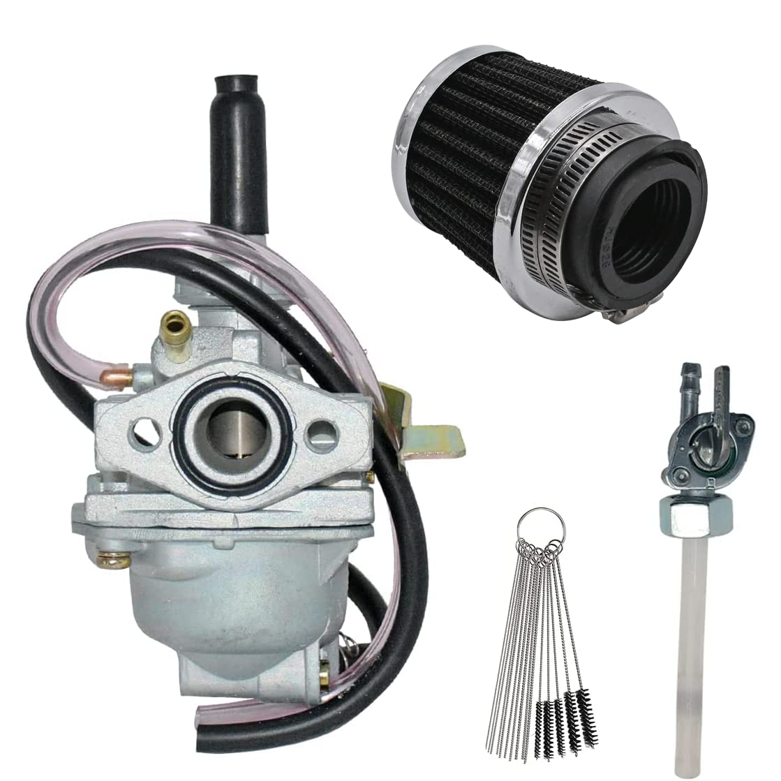 Cylinman Crf50 Carburetor Fit For Honda 50 Crf50F Xr50 Z50 Crf Xr 50R Z50R Z50A Mini Trail 50 Mini Bike Carb With Fuel Valve Petcock