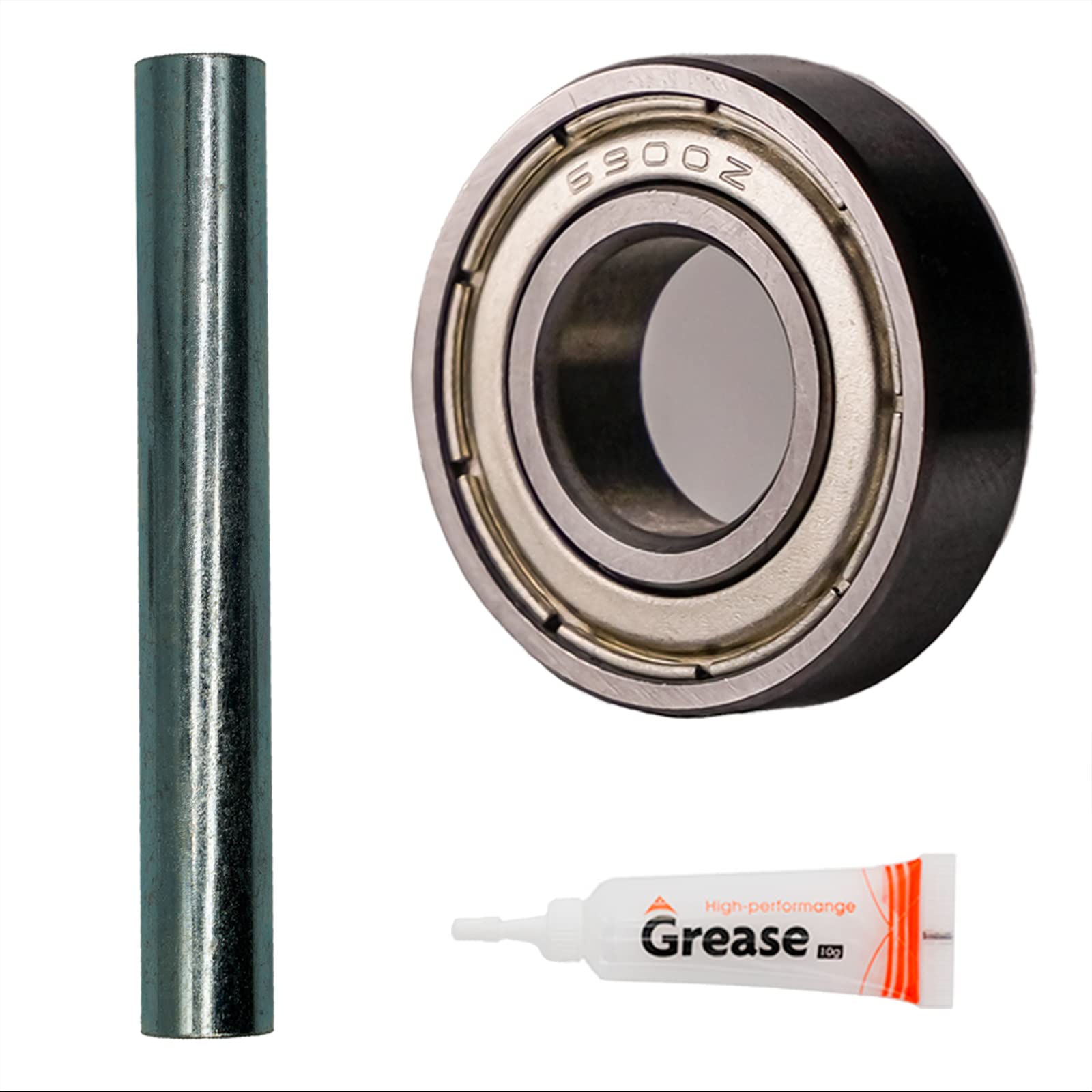 Jmchstore Steering Bearings & Spacer/Bushing Kit For Coleman Bt200X Ct200U Ct200Uex 196Cc, Ct100U Cc100X 98Cc Mini Bike, 6900Z(2 Bearing & 1 Spacer)