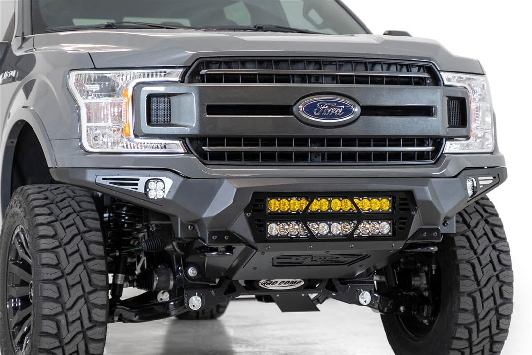 2018-2020 Ford F-150 Bomber Front Bumper | Dual 20' Light Bars | Heritage