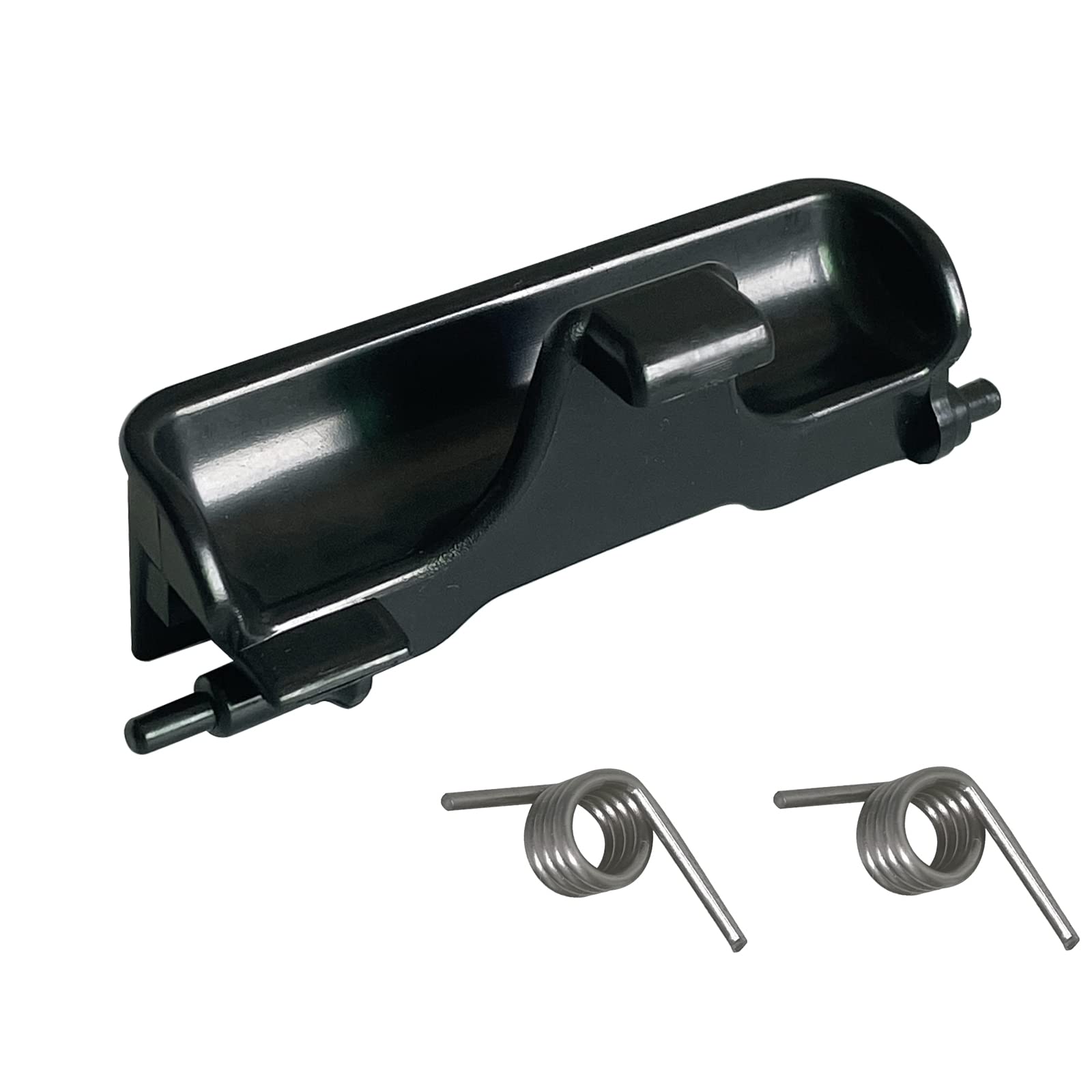 artapek Center Console Latch for Acura RDX 2013-2018, Black, Includes Two Springs, OEM Replacement