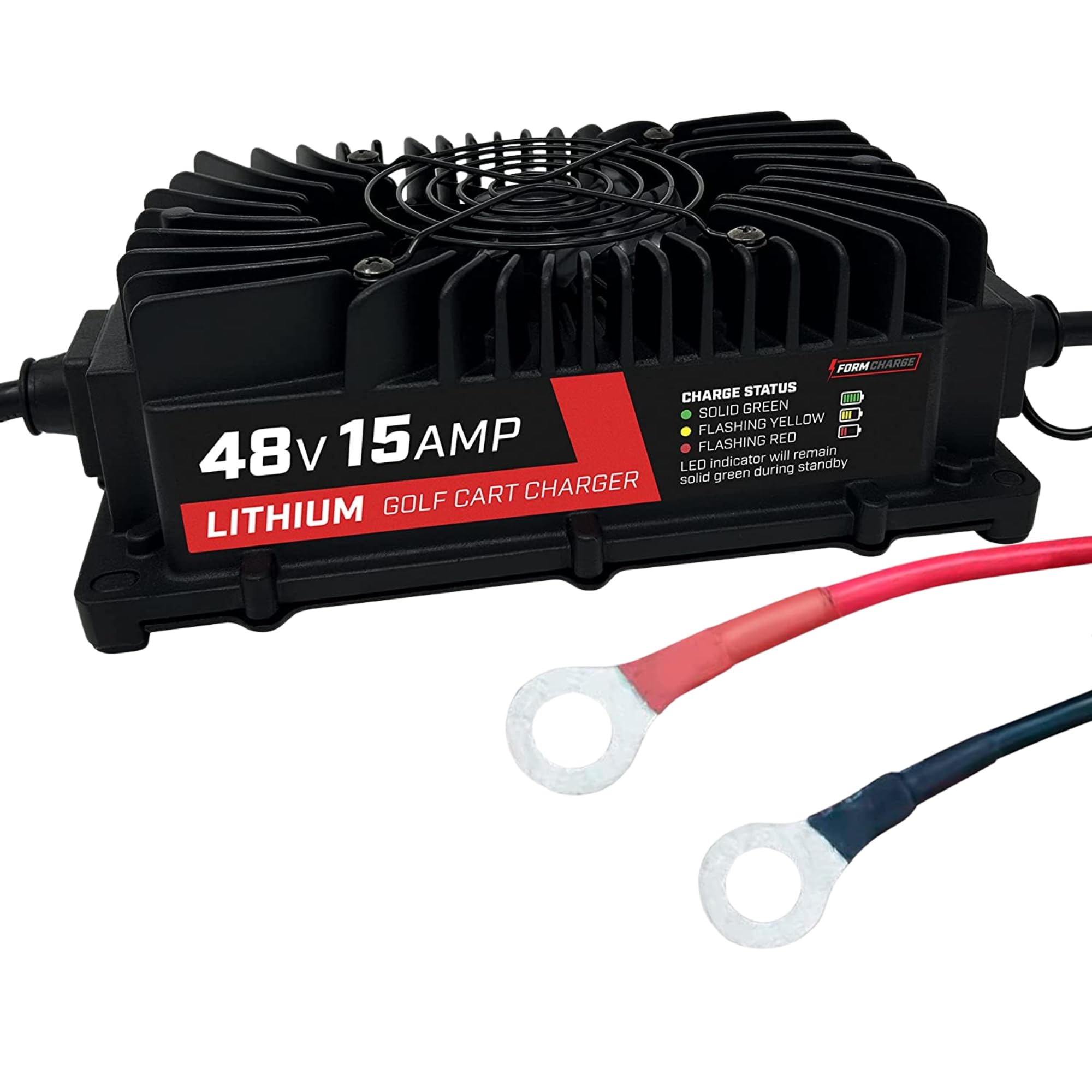 Form 15 Amp Lithium Onboard Battery Charger For 48 Volt Golf Carts