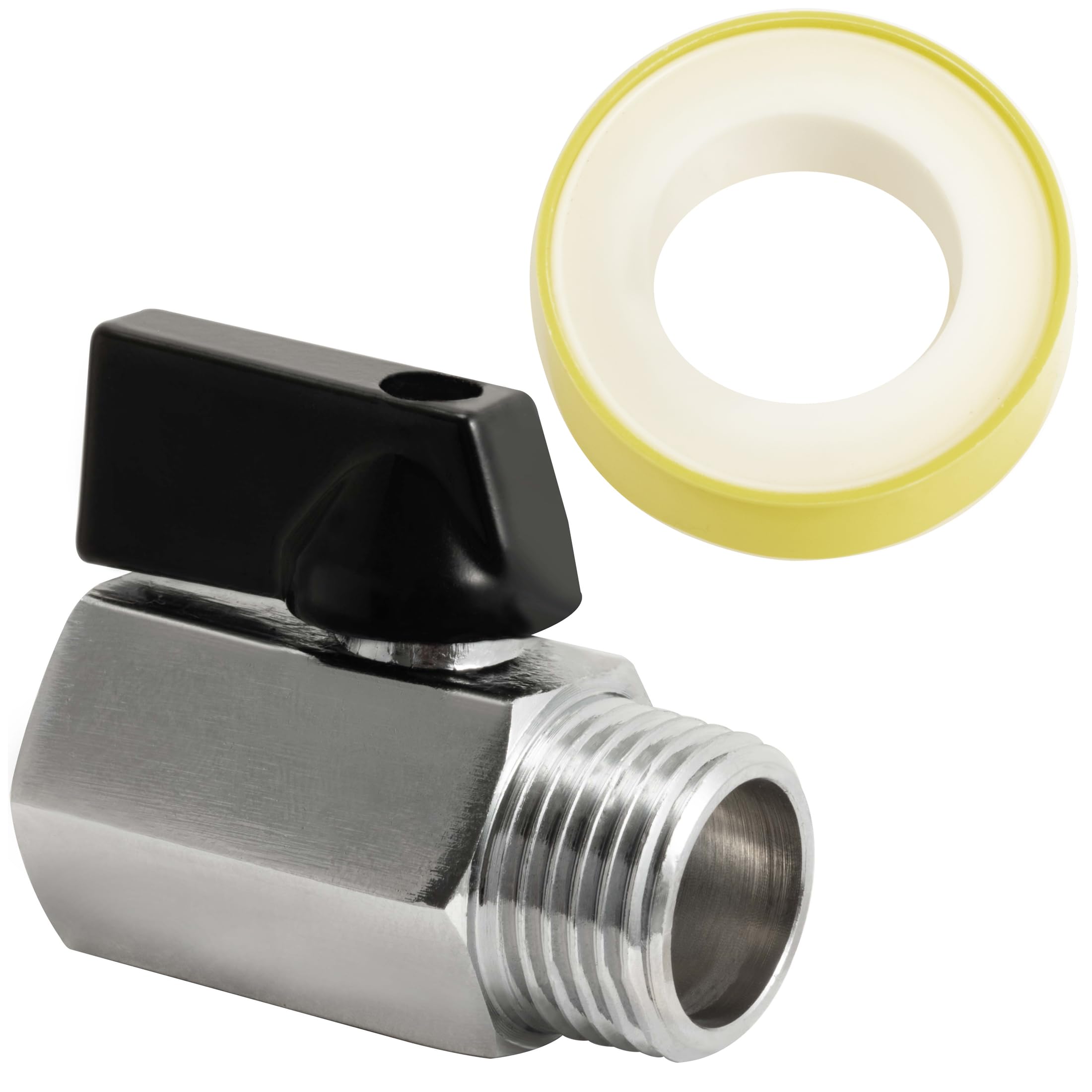 Halotronics 1/2' Rv Hot Water Drain Valve - Wide Mouth, Easy Access Replacement Drain Plug