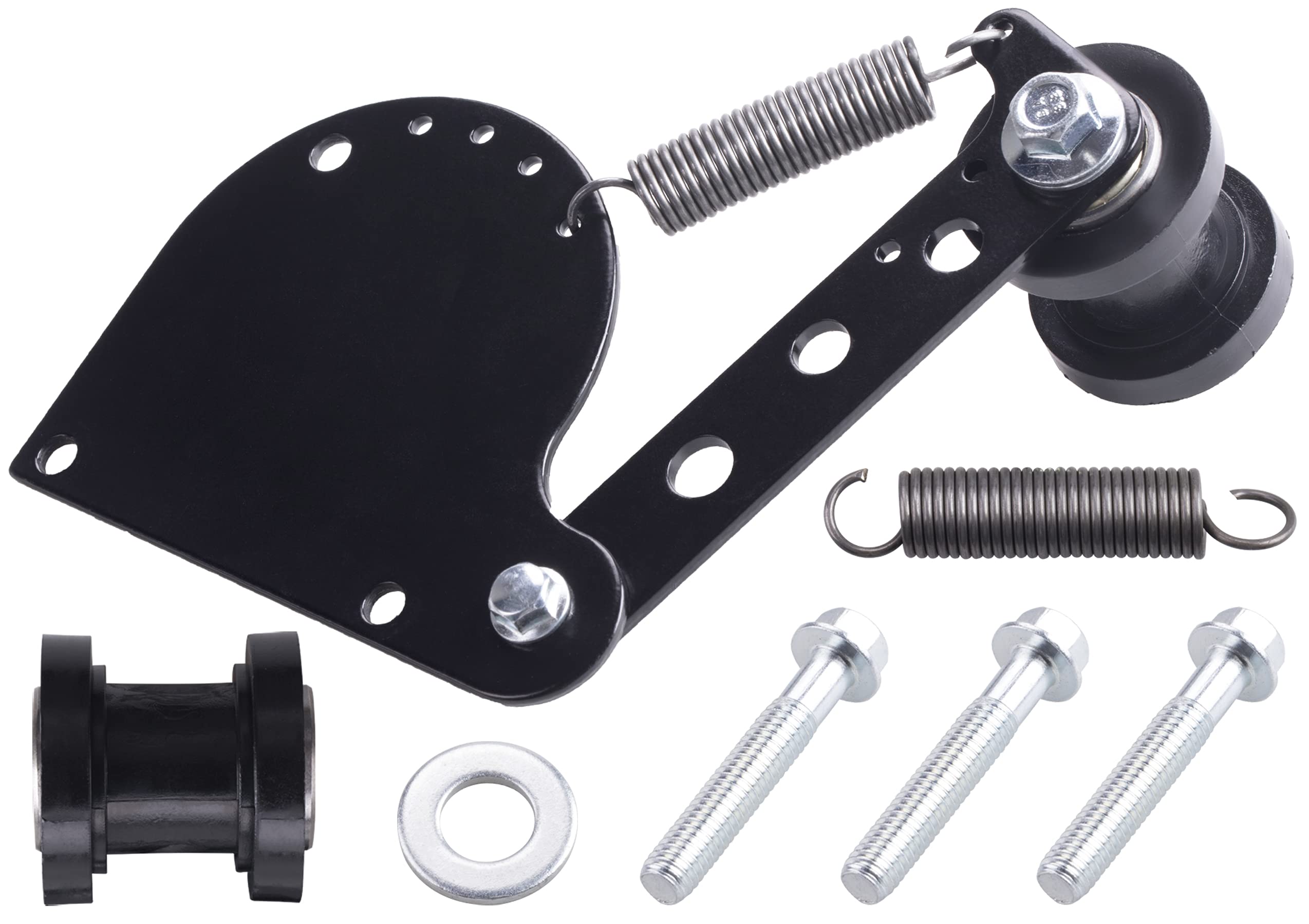 Cncmotok Spring Loaded Chain Tensioner Fit For 49Cc 66Cc 80Cc Engine Motorized Bike 2 Stroke Engine (Black)