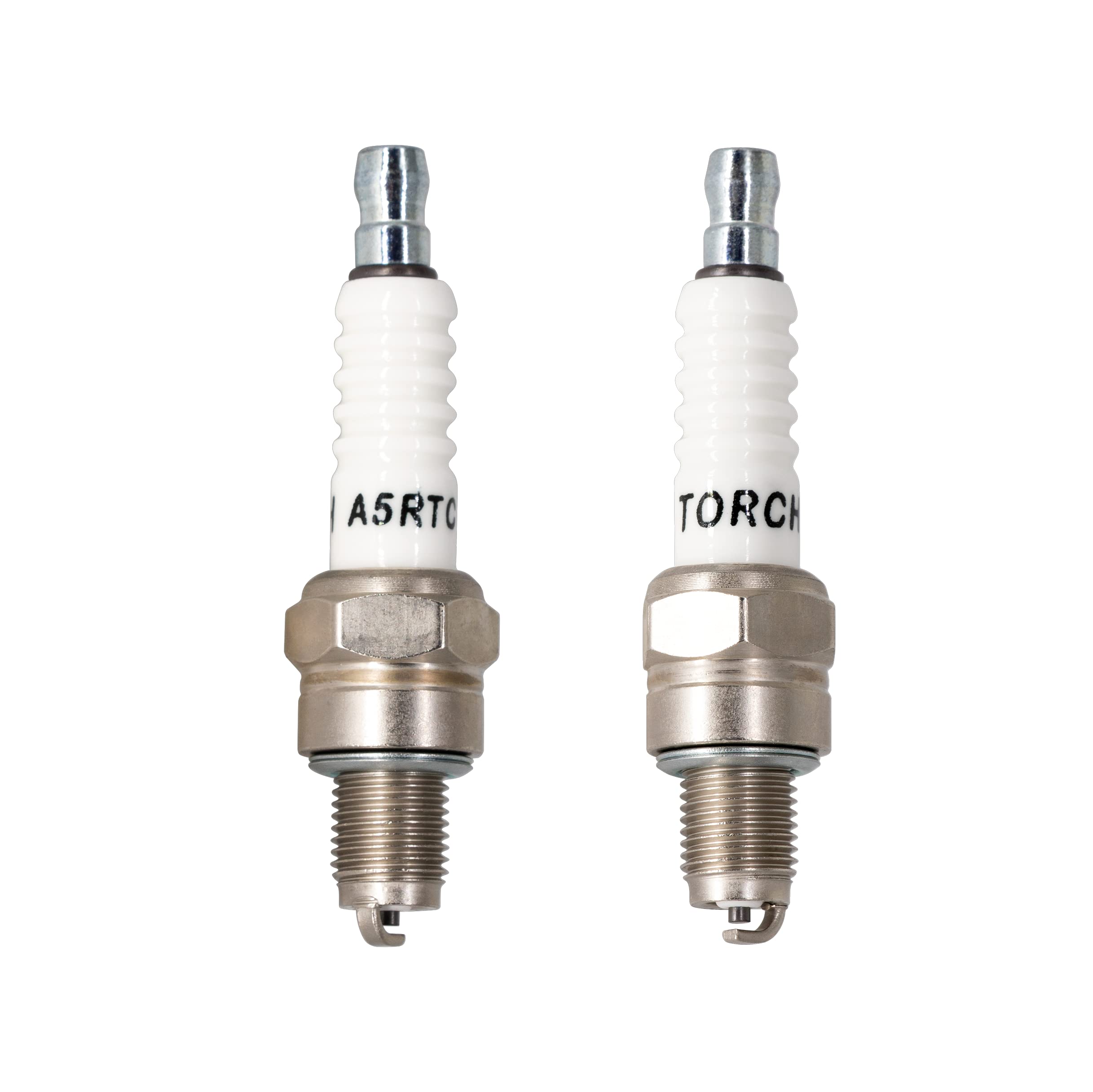 TORCH 2PK A5RTC Spark Plugs for NGK 6535/CR5HSB, Brisk NAR17/NAR17C, Champion 808/Z9Y, Honda