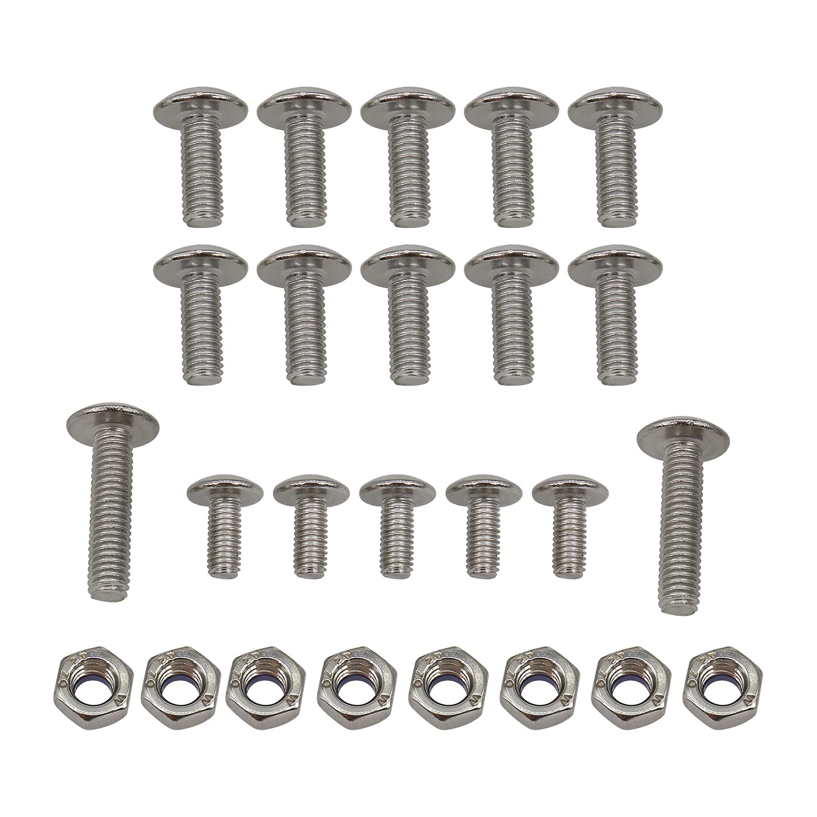 Carbpro 25 Piece For Yamaha Banshee Fender Bolts Screws Nut Mount Kit Plastics Hardware