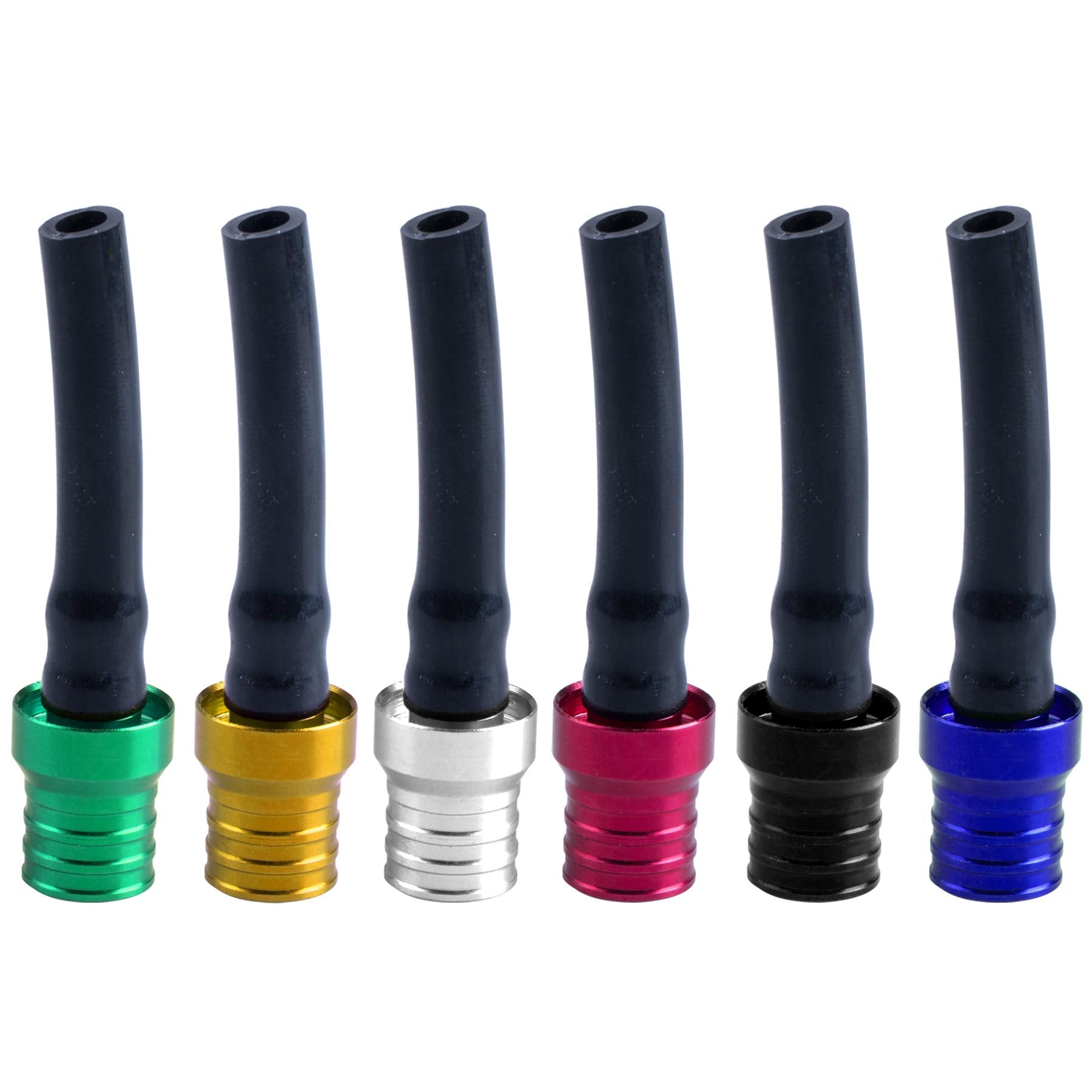 Mwmnun 6Pcs Universal Tank Gas Fuel Cap Valve Vent Breather Hose Tube Compatible With 50Cc 110Cc 70Cc 125Cc Motorcycle Xr Crf Rm Kx Ssr Dirt Pit Quad Bike Atv