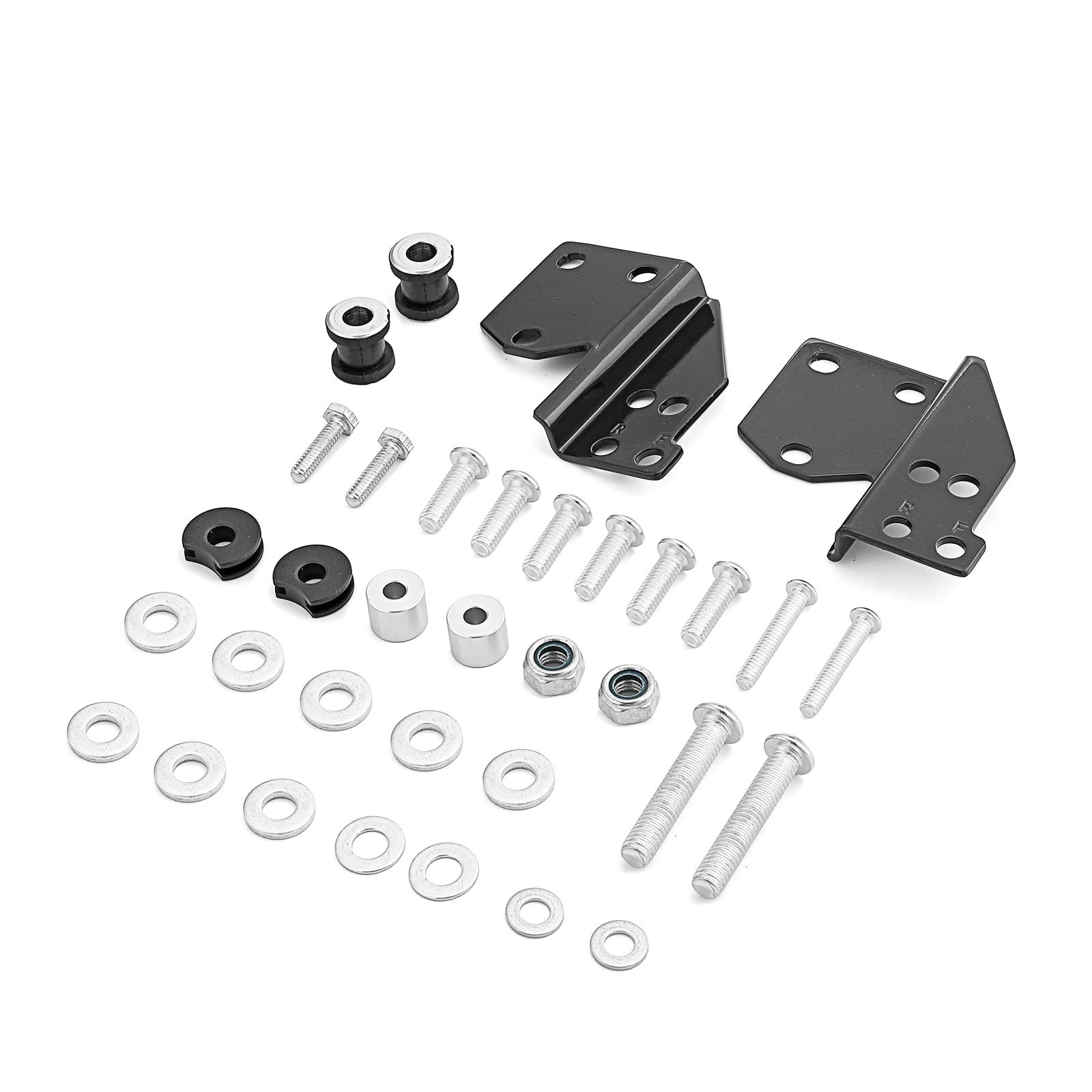 Mofun Detachable Front Docking Hardware Kit Compatible With 1997-2008 Harley Touring Road King Street Road Electra Glide