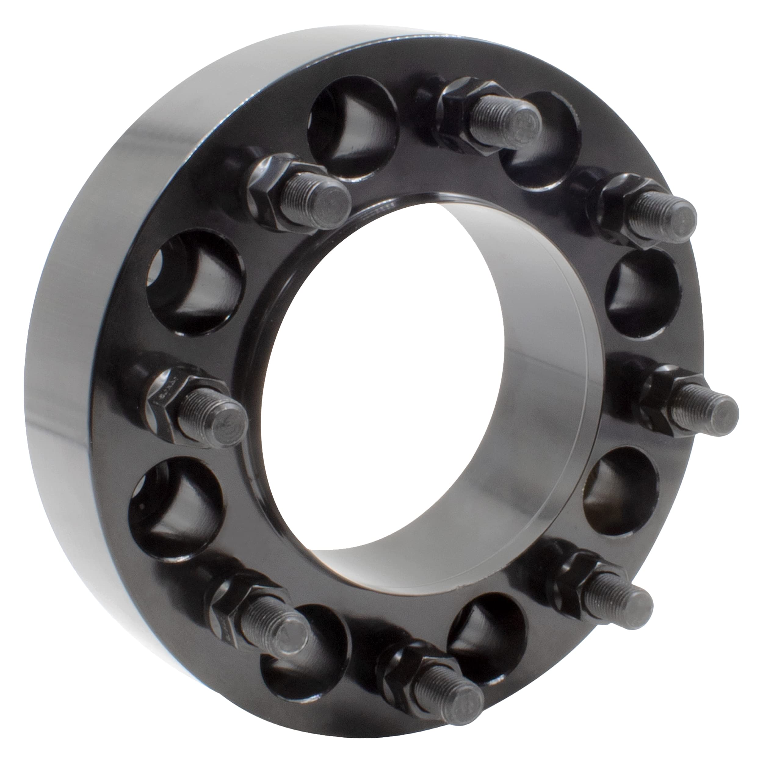 Wheel Accessories Parts 1 Pc Steel Hub Centric Wheel Spacers 8 On 6.50 2' Thick 14Mm 1.50 Thread Stud 116.7Mm Hub Fits 2001-10 Chevy Silverado 2500 3500 Gmc Sierra 2500 3500 Srw |Drw Front Only