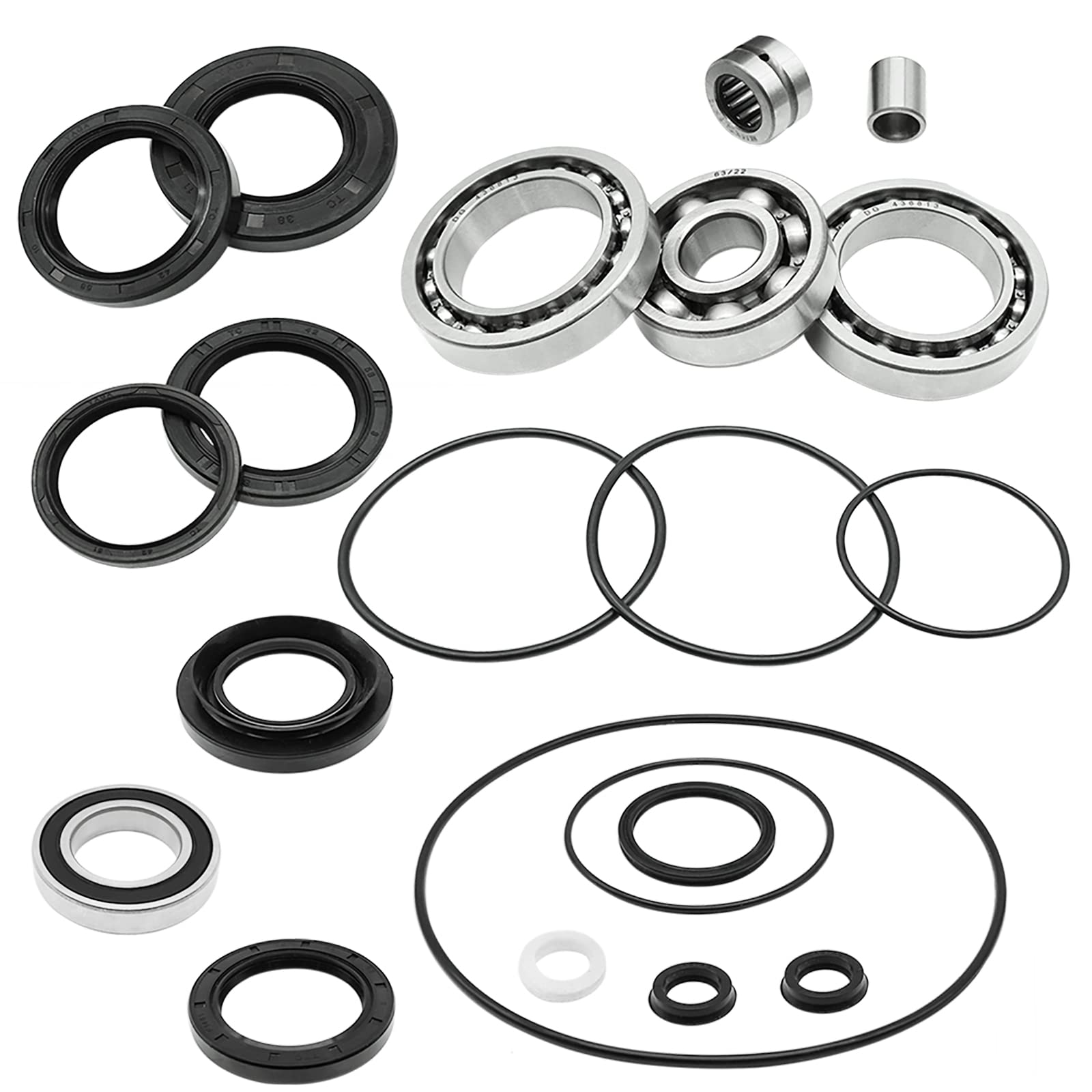 Rear Brake & Differential Bearings Seals Kit For Honda Fourtrax 300 Trx300 Trx300Fw 2X4 4X4 1988-2000