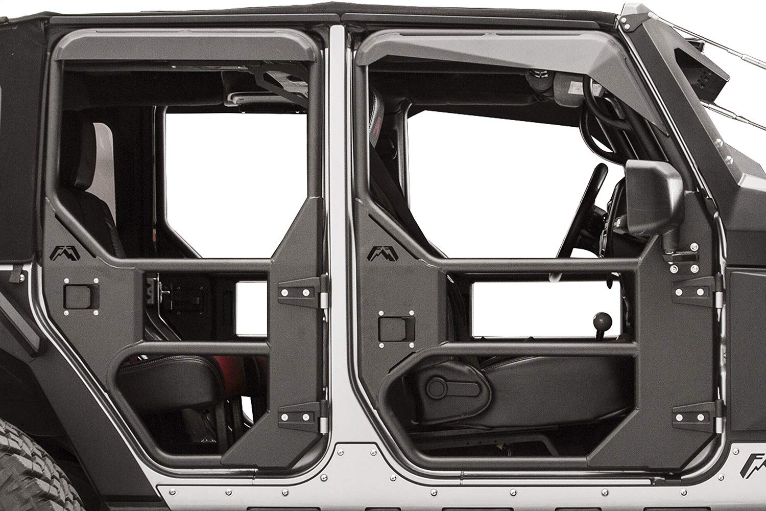 Fab Fours 2007-2017 Jeep Jk Front Full Tube Door