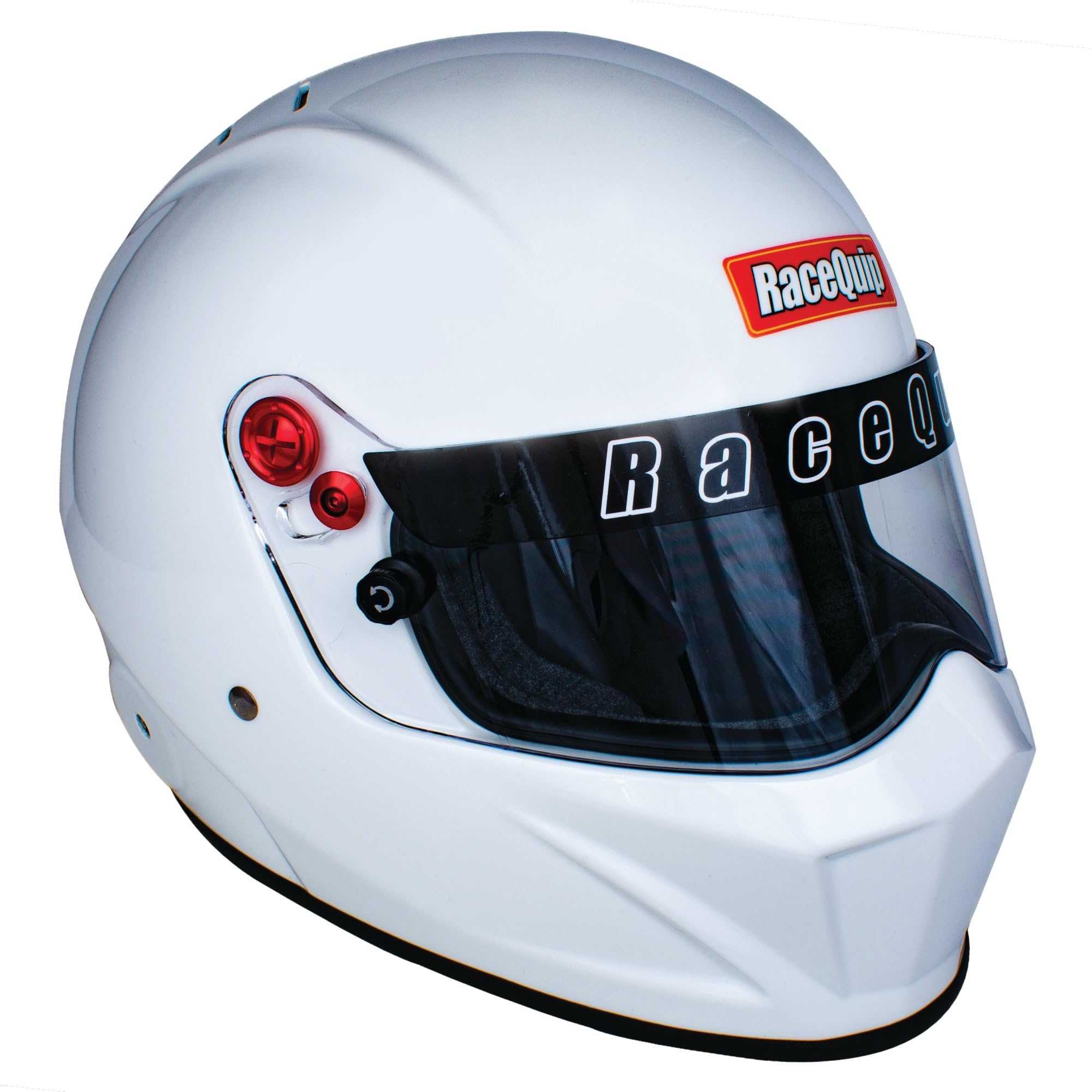 Racequip Full Face Helmet Vesta20 Series Snell Sa2020 Rated Gloss White Medium 286113