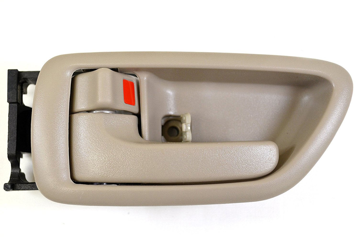 Eynpire 8017 Front/Rear Left Driver Side Interior Door Handle Beige/Tan Compatible With 2001-2007 Toyota Sequoia; 2004-2006 Toyota Tundra (Crew Cab Only)