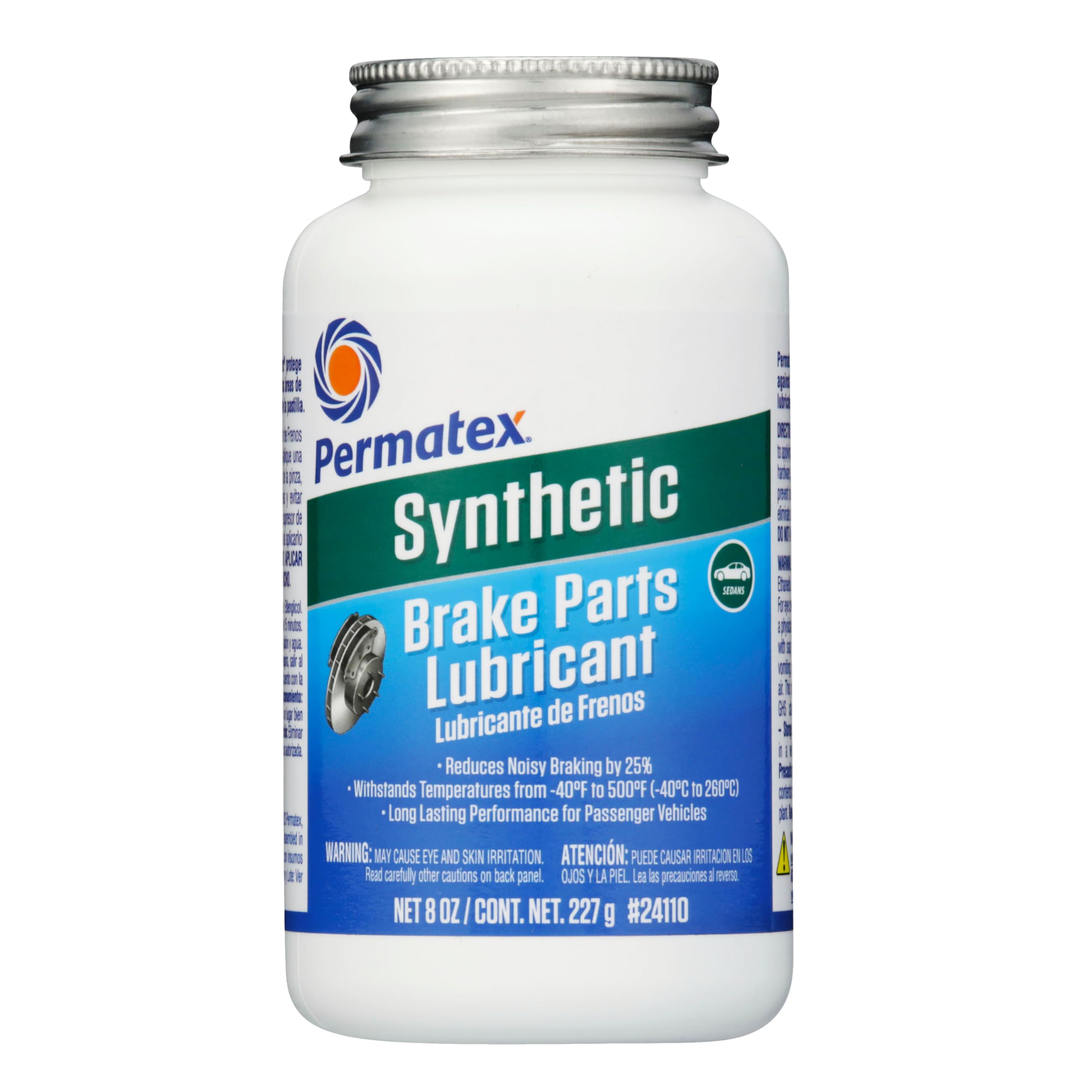 Permatex 24110-6Pk Ultra Disc Brake Caliper Lube, 8 Oz. (Pack Of 6)