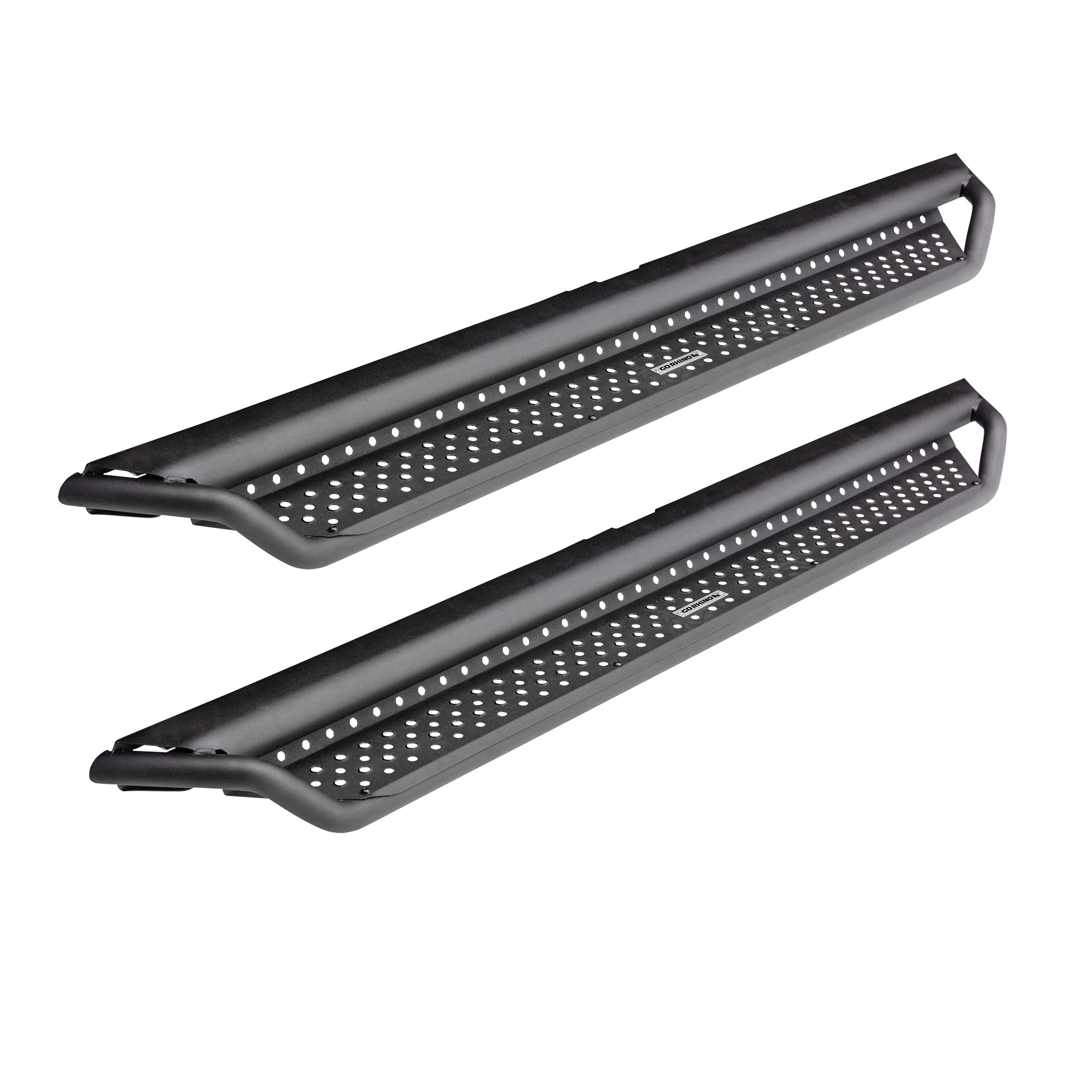 Go Rhino! D14177T Dominator Extreme D1 Sidesteps - Complete Kit: Sidestep + Brackets