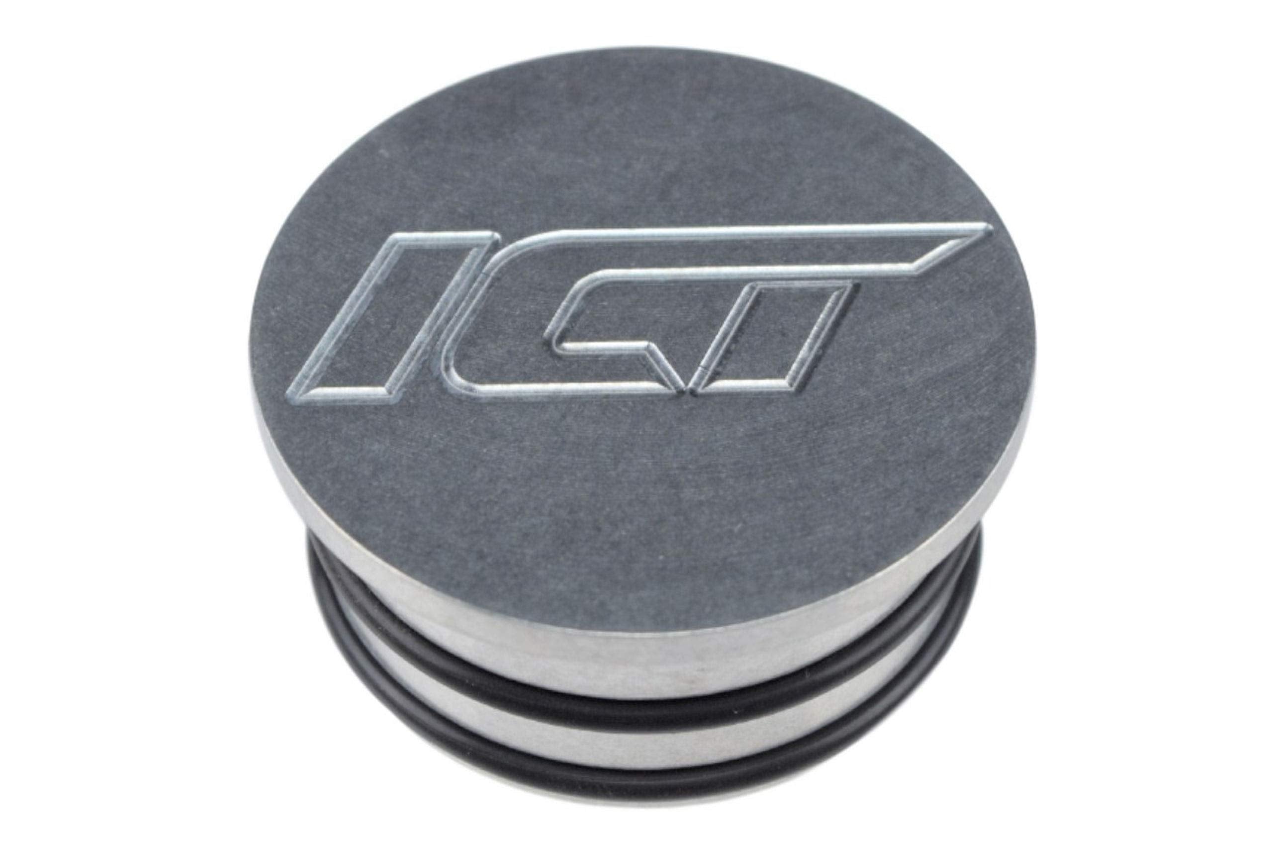 Ict Billet Duramax Turbo Diesel 2004.5-10 Lbz Lly Lmm Mouth Piece Resonator Noise Reduction Plug Cover Cap 6.6L Seal Billet Aluminum Made In America Ict Billet 551503