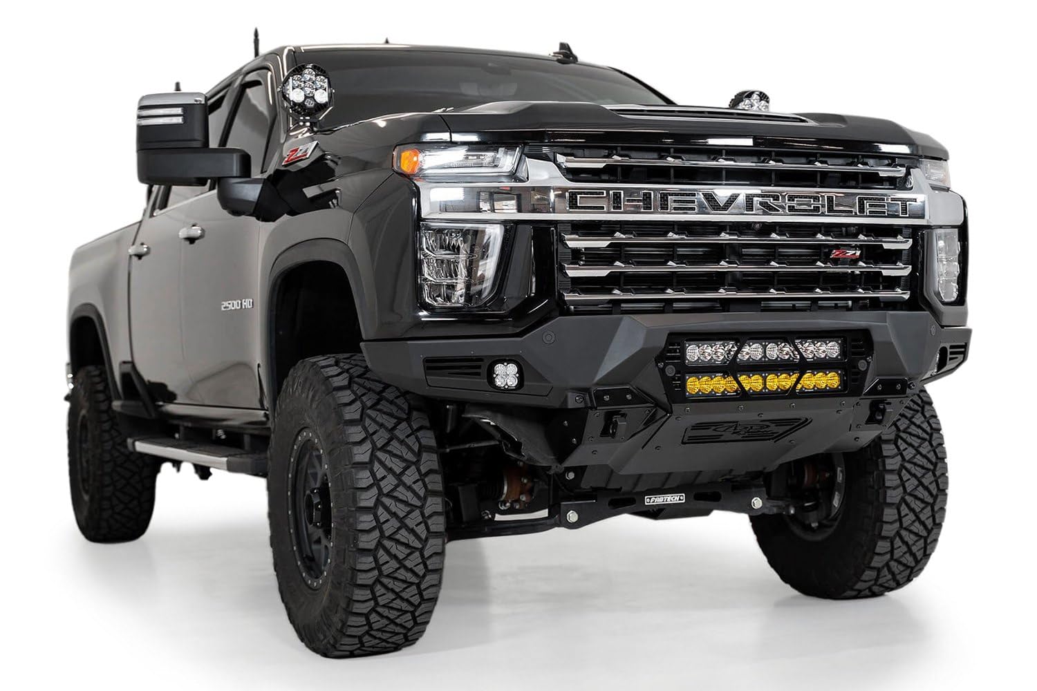 Addictive Desert Designs F270012140103 Front Replacement Bumper Fits Chevrolet Silverado 3500 Hd