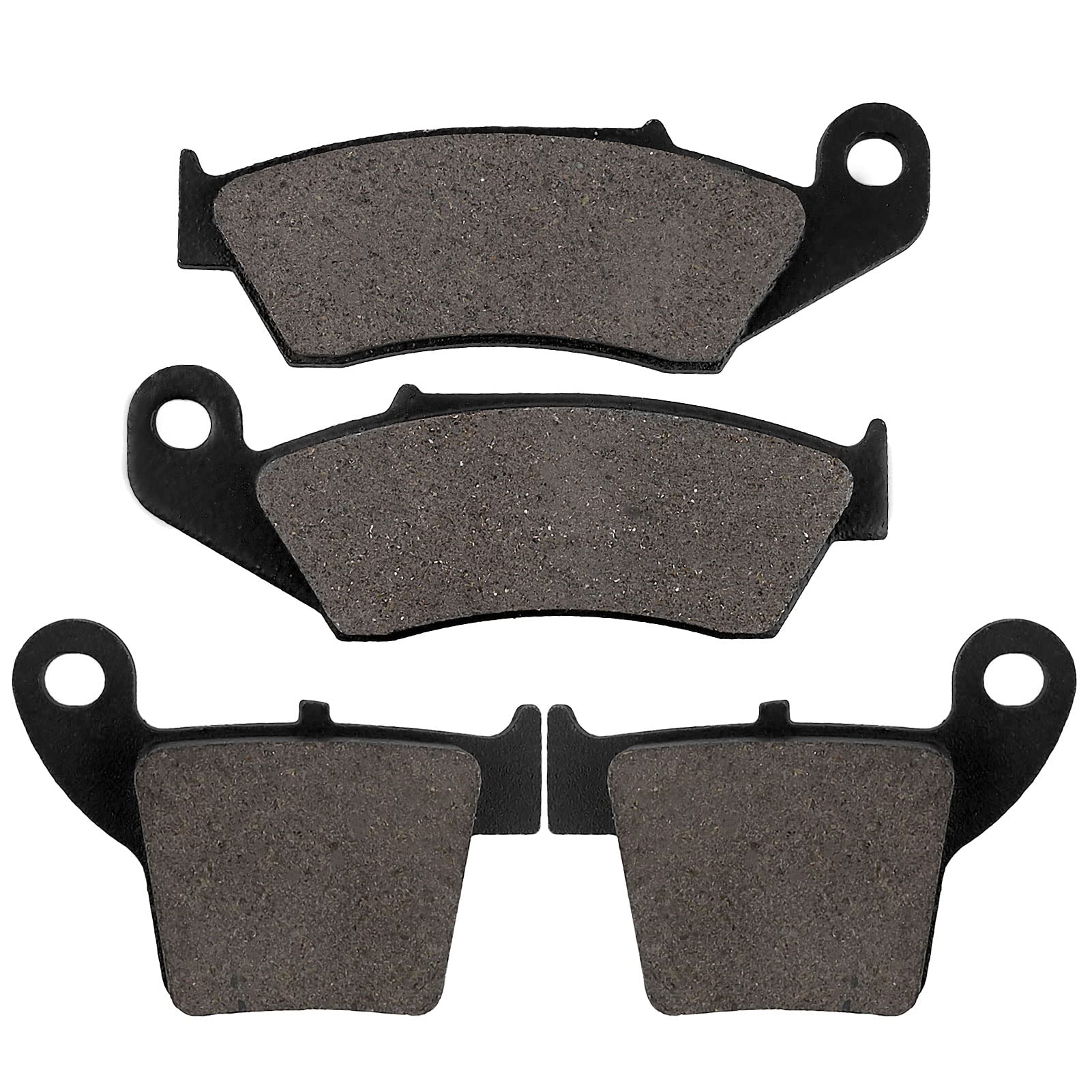 Sollon Brake Pads Front And Rear For Honda Cr125R 2002-2007, Cr250R 2002-2007, Crf250R/Crf250X 2004-2017, Crf450Rx 2017, Crf450X 2005-2017, Crf450R 2002-2016
