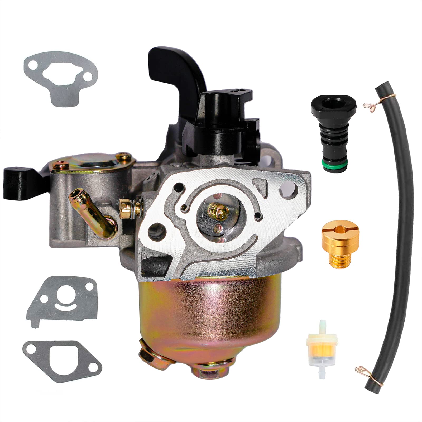 Jmchstore Performance Carburetor W/Replaceable Main Jet For Monster Mega Moto Mm80 Mmb105, Carb For Coleman B100 Rb100 Mototec 105Cc, Motovox Mbx10, Baja Db30 97Cc, Phatmoto Gas Bike Lifan 79Cc