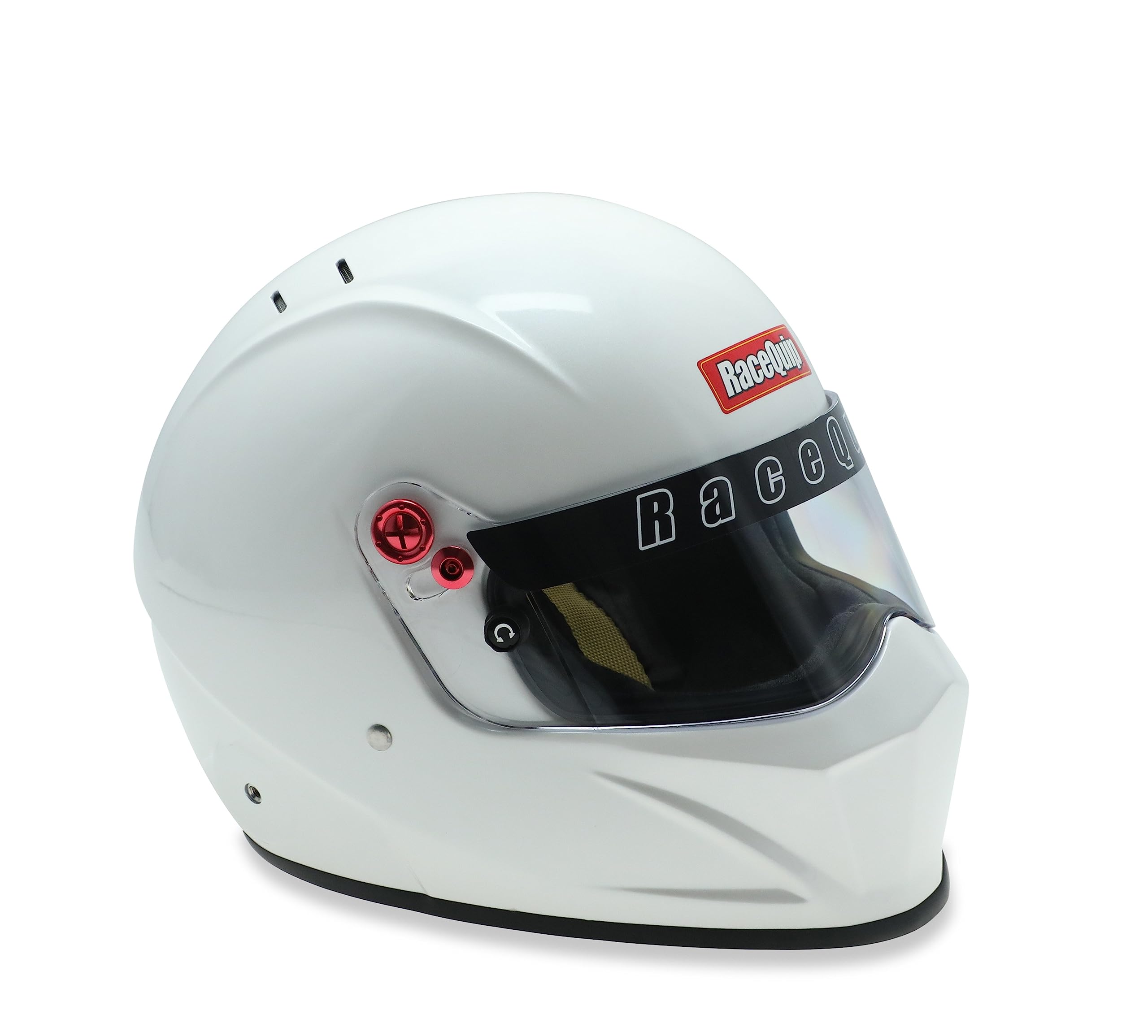 Racequip Full Face Helmet Vesta20 Series Snell Sa2020 Rated Gloss White Small 286112