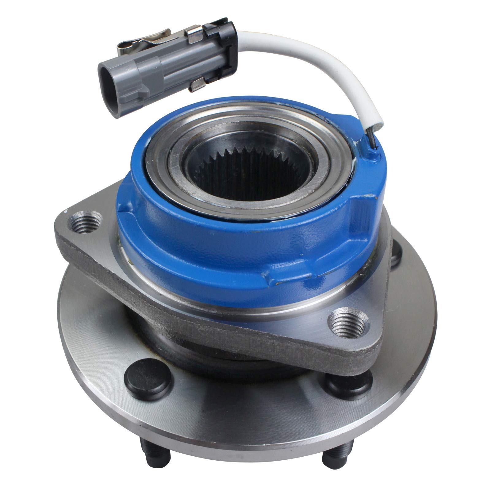 Macel 513121 Front Wheel Hub Bearing Assembly Compatible With Chevy Impala Monte Carlo, Cadillac Dts Eldorado Seville, Buick Century, Pontiac Grand Prix Bonneville 5 Lug W/Abs