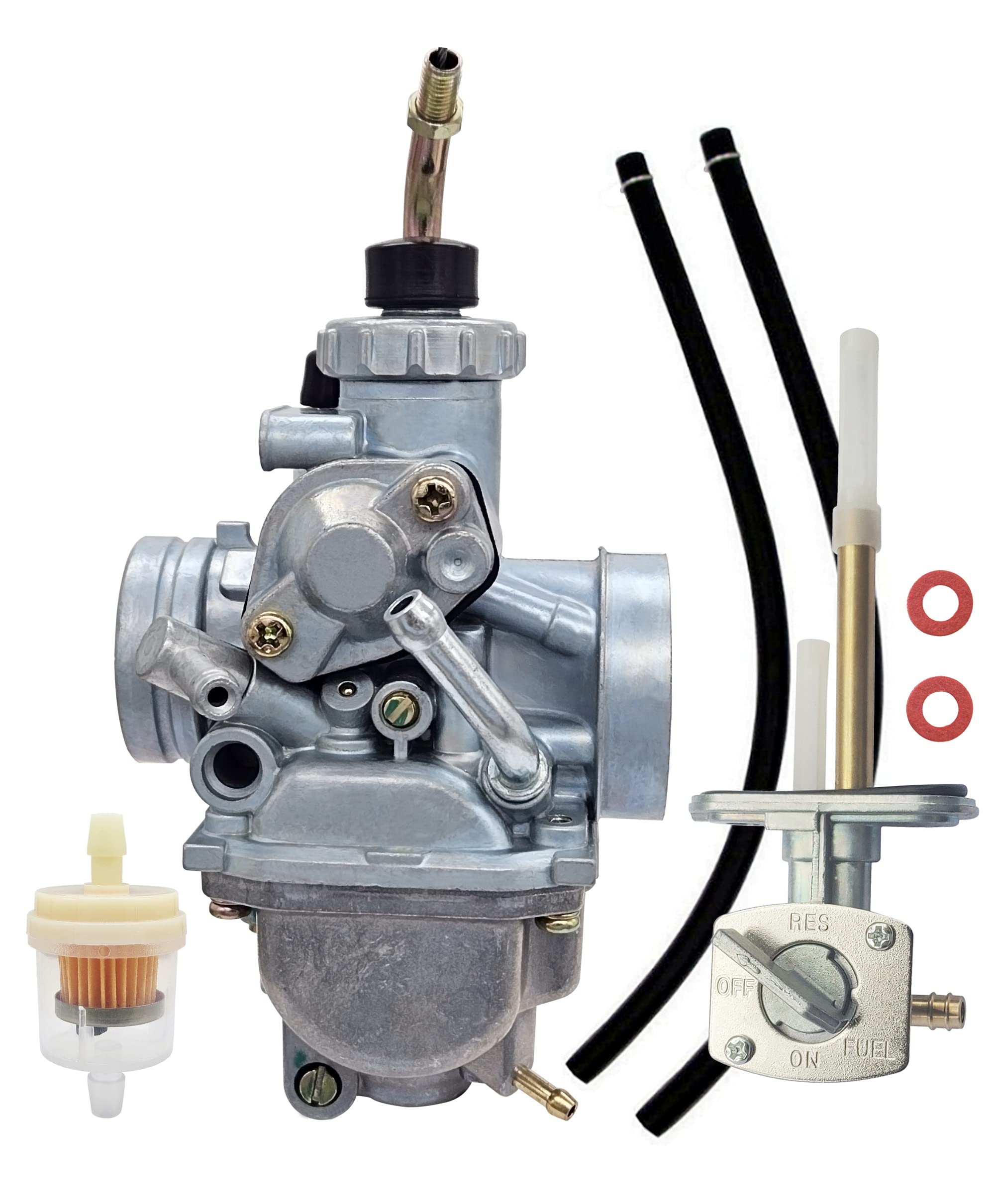 Joygowe Ttr125 Carburetor Compatible With Yamaha Ttr 125 2000-2007 Ttr125L Ttr125E Ttr125Le Ttr125 Carb W/Fuel Valve Petcock