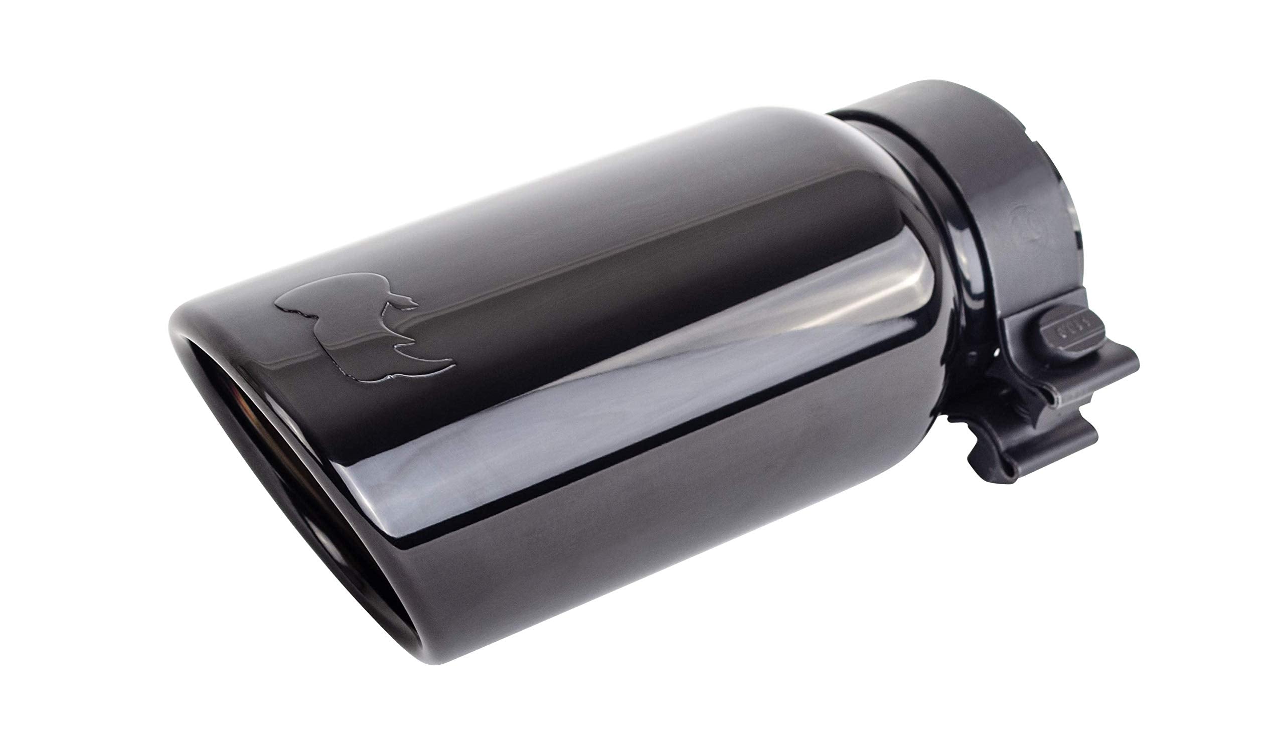 Go Rhino Exhaust Tip | Stainless Steel, Black Chrome | Grt234410Bc | Fits 2 ¾' Diameter Exhaust Tubes