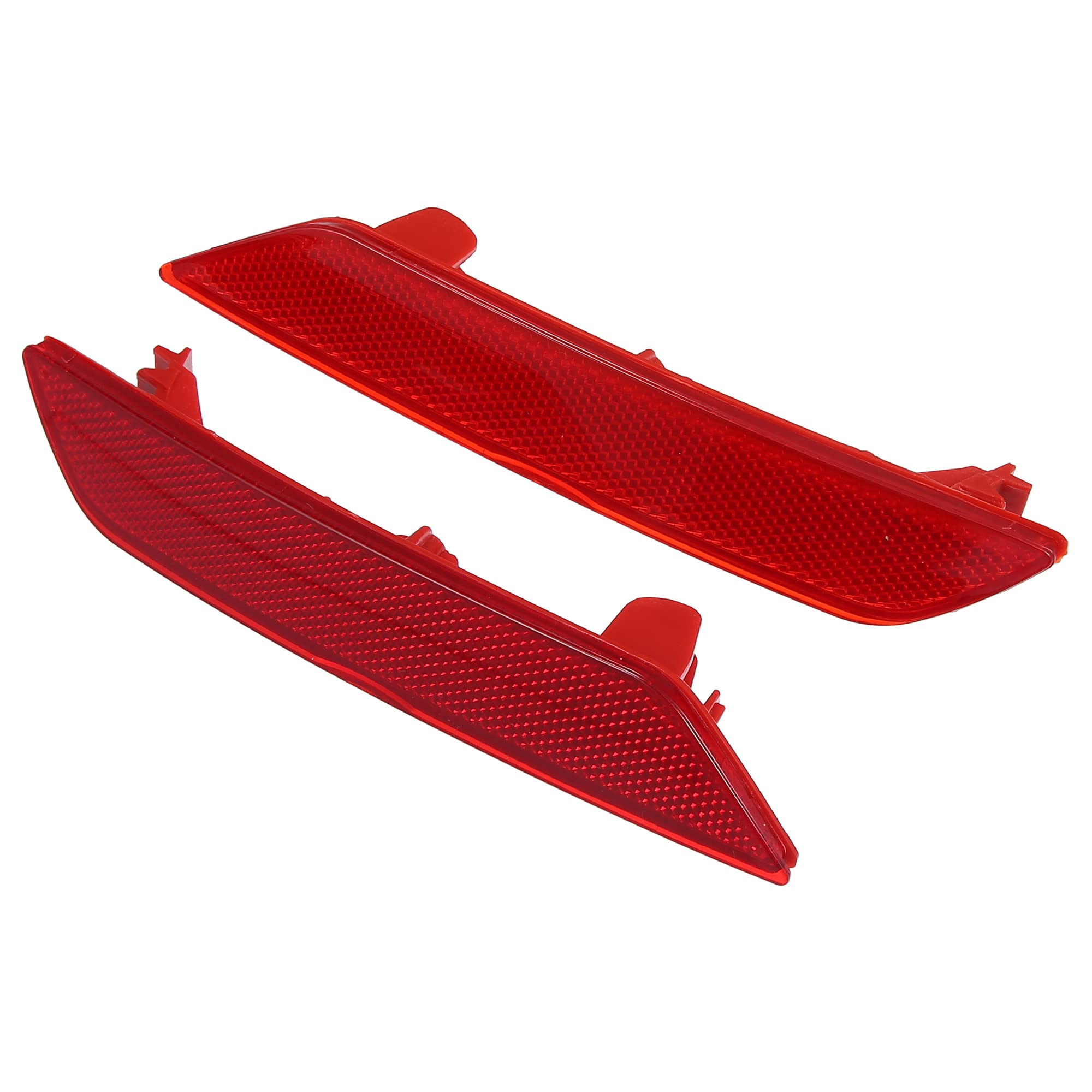 A Absopro Rear Bumper Reflector Light 33505Tr0A51 For Honda Civic 2013-2015 Left Right Side Red 1 Pair