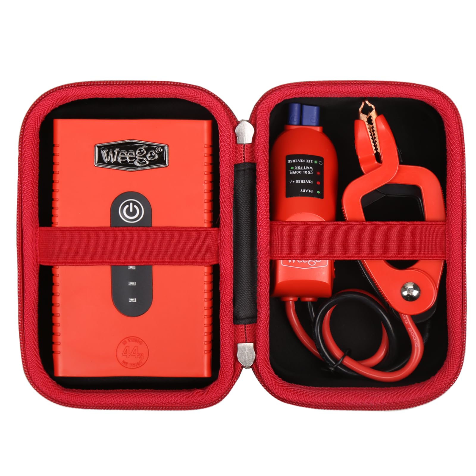 Aproca Hard Storage Travel Case, For Weego 44S 12-Volt Portable Lithium Jump Starter And Accessories