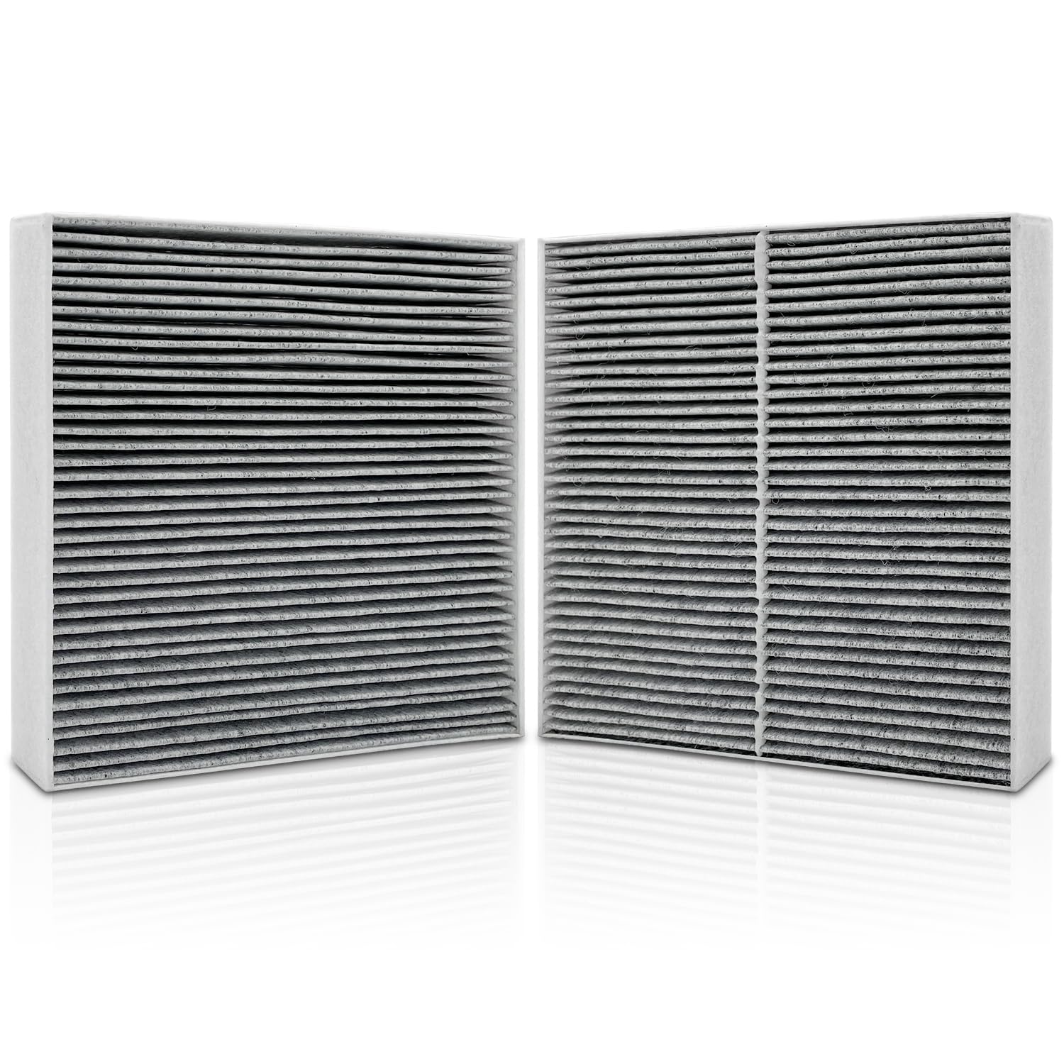 2Pcs Capume For Cabin Air Filter Jm133 Fits For 2021-2023 Elantra, 2022-2024 Ioniq 5, 2021-2024 Santa Fe, 2020-2024 Sonata, 2022-2024 Tucson, 2021-2024 K5, Fits 97133 - L1000, 97133-N9100, Pc99594P