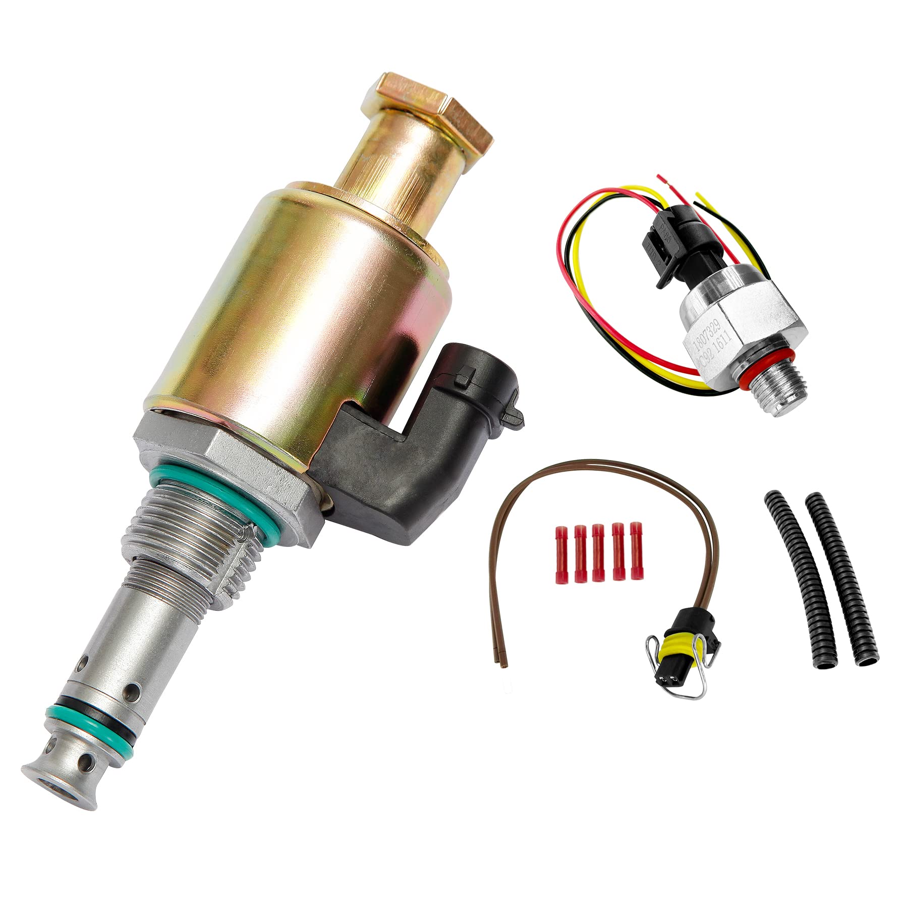 7.3 Powerstroke Ipr Valve With Icp Control Sensor And Pigtail | Replacement For 1995-2003 Ford F250 F350 F450 F550 Super Duty E350 E450 E550 Econoline Excursion | Replaces# F81Z9C968Ab, F6Tz9F838A