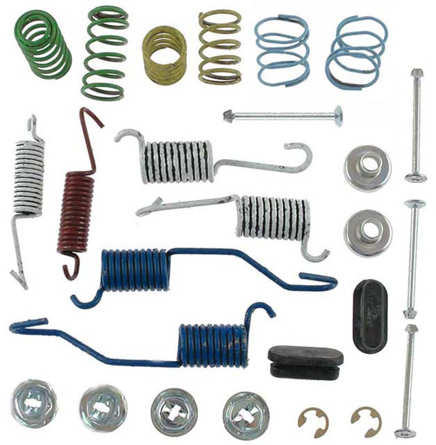 Acdelco Professional 18K564 Rear Drum Brake Spring Kit With Springs, Pins, Retainers, Washers, And Caps