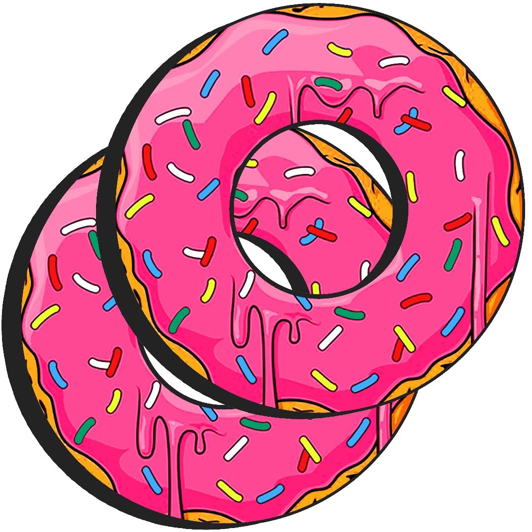 Pink Doughnut - Gripdonuts.Com® Premium Mx Bmx Dirt Bike Motorcycle Grip Donuts (13 Variations)