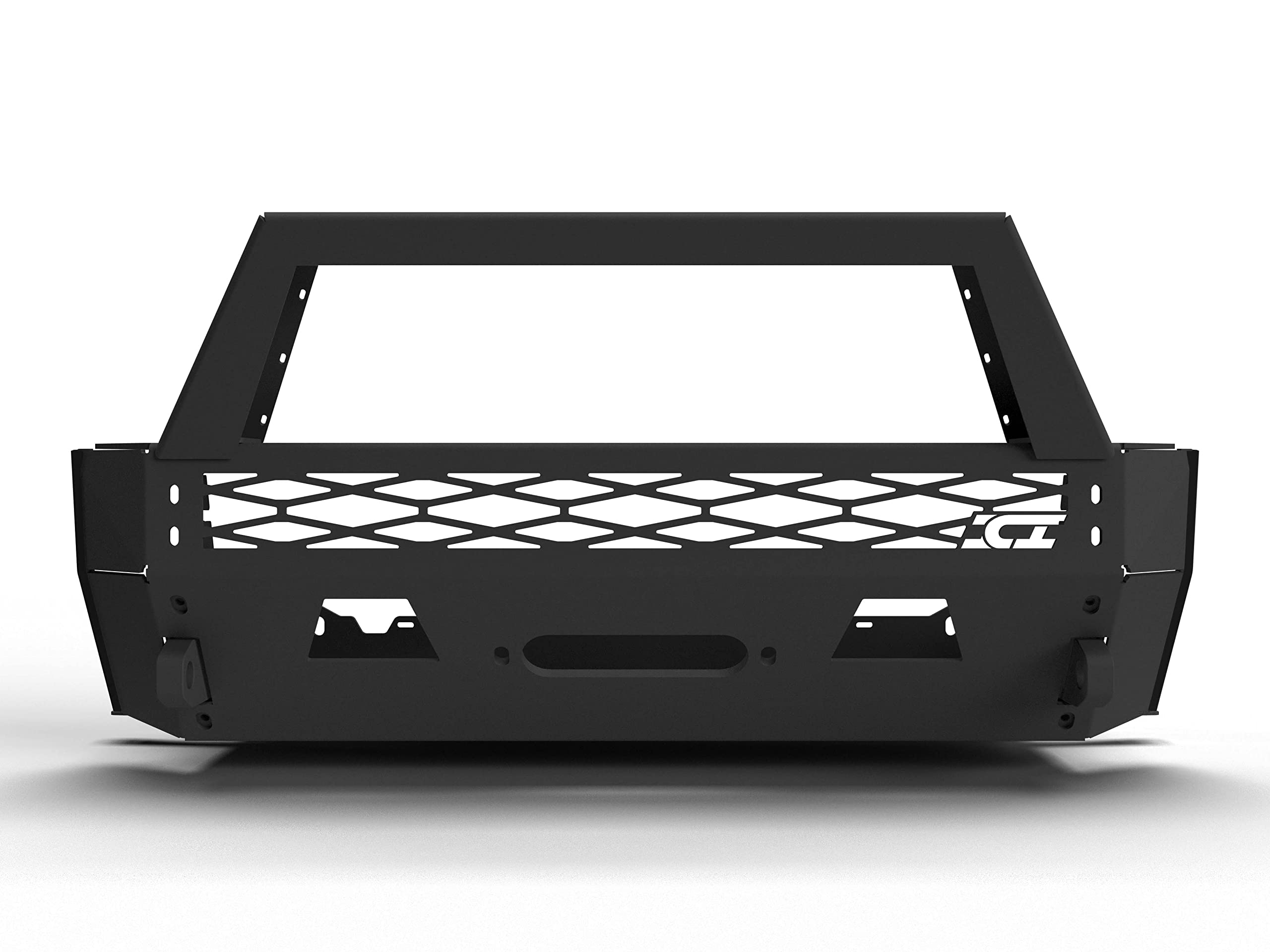 Ici Aluminum Bumpers Compatible With Toyota 4Runner 2014-2023: Alumilite Front Winch Bumper